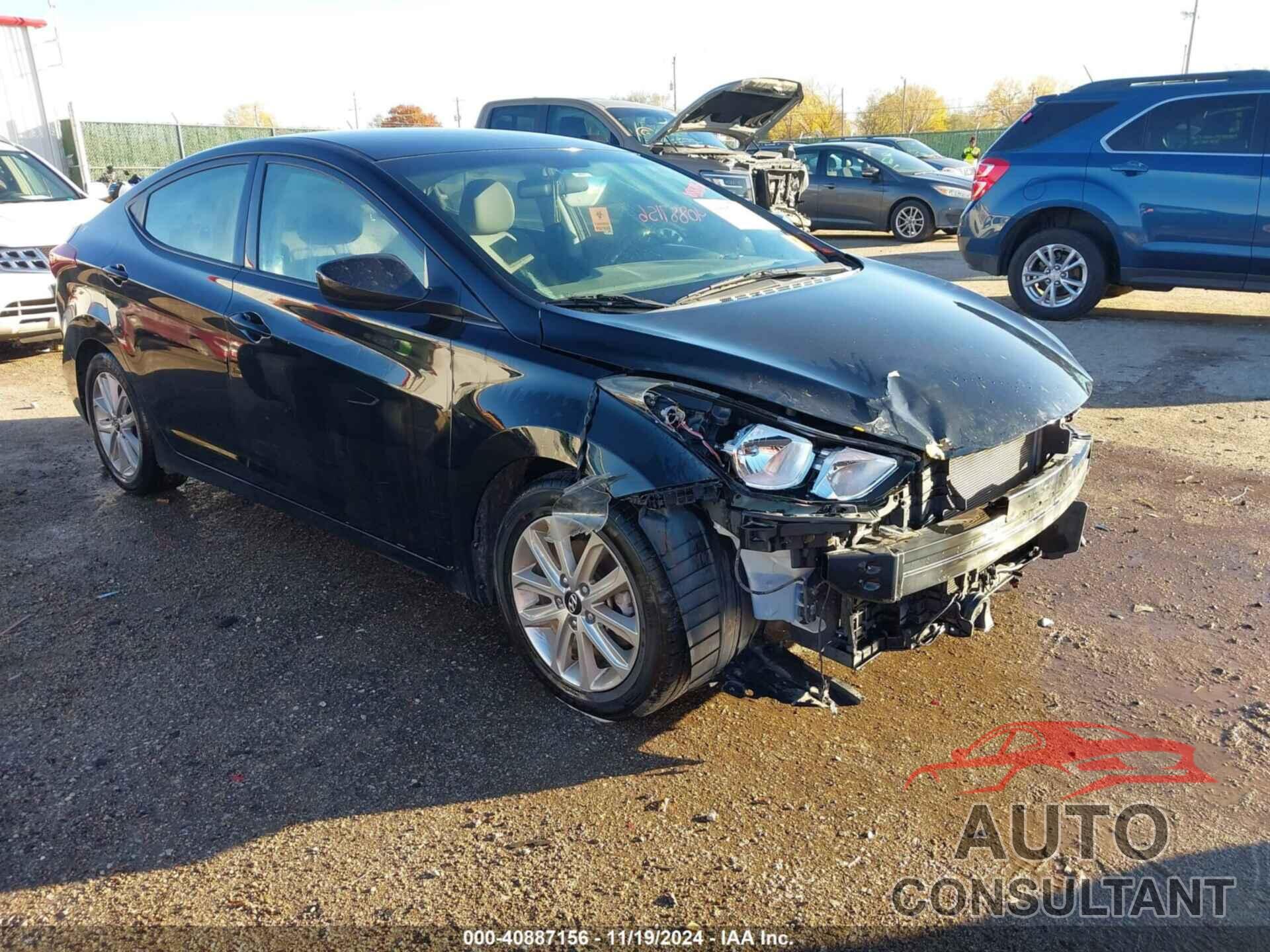 HYUNDAI ELANTRA 2014 - 5NPDH4AE7EH545912