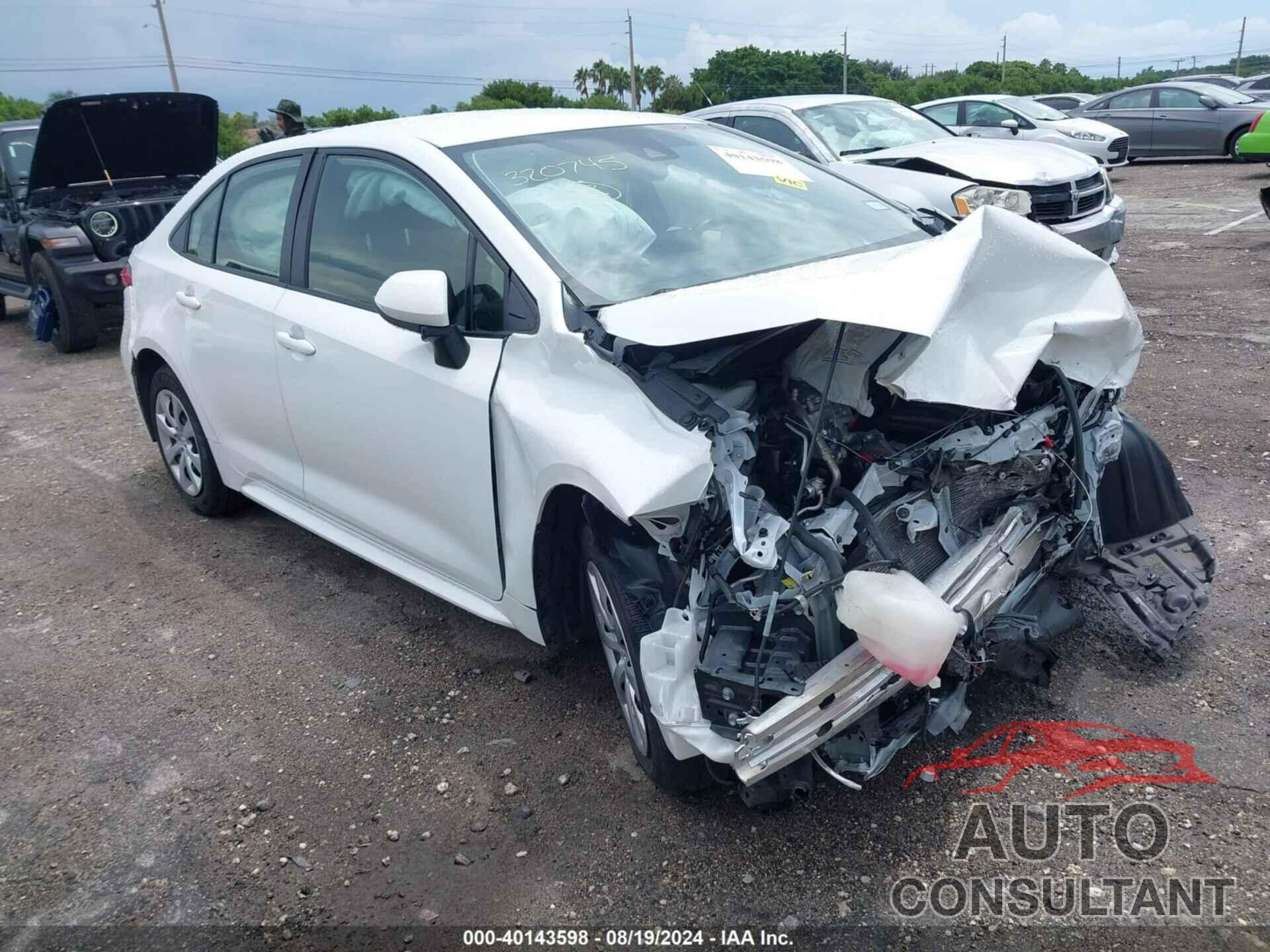 TOYOTA COROLLA 2022 - JTDEPMAE0N3019902