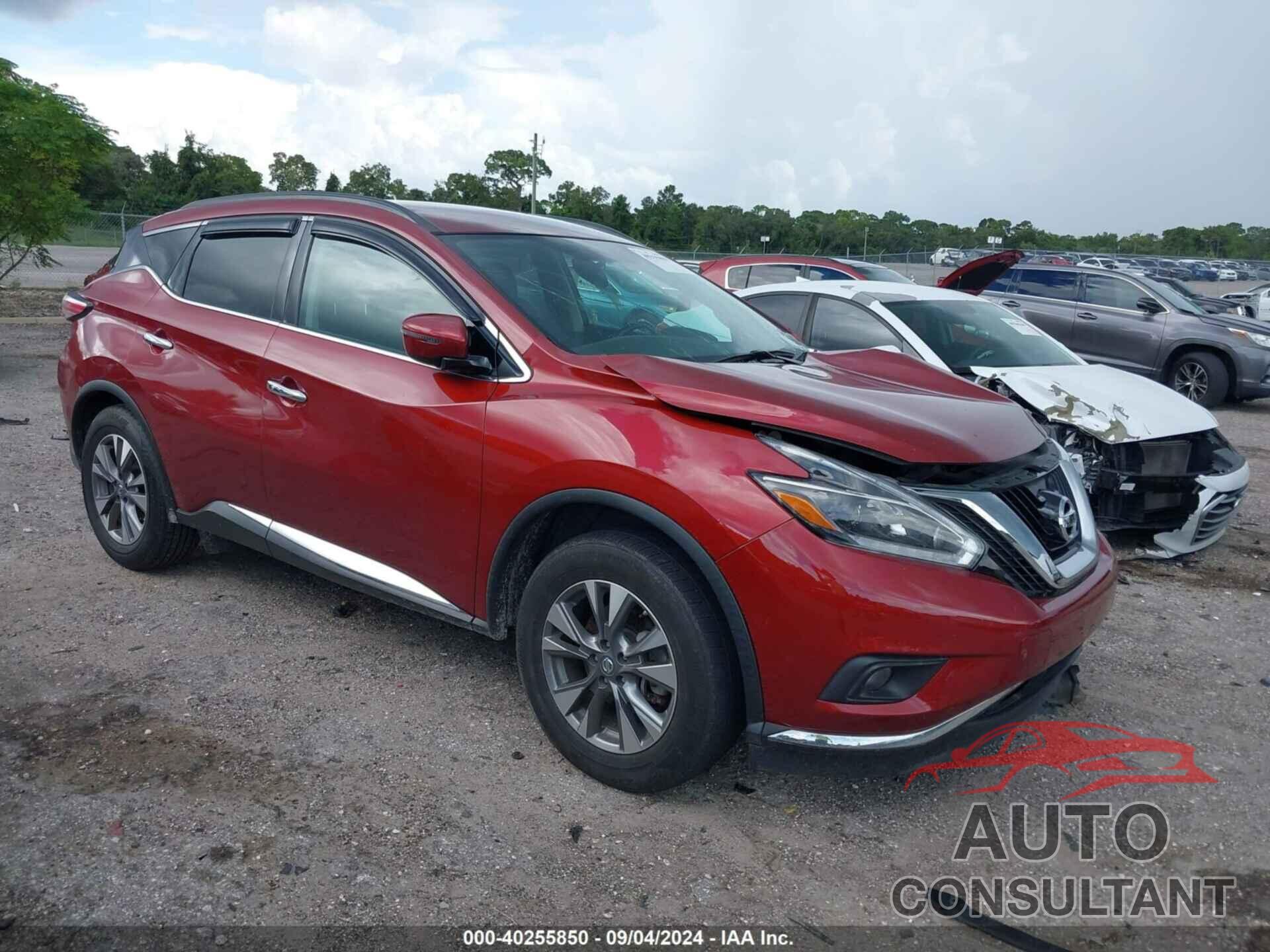 NISSAN MURANO 2018 - 5N1AZ2MG8JN110548