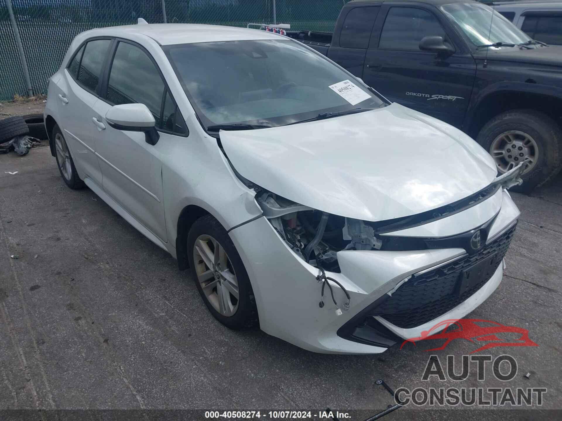 TOYOTA COROLLA 2021 - JTND4MBE3M3131638