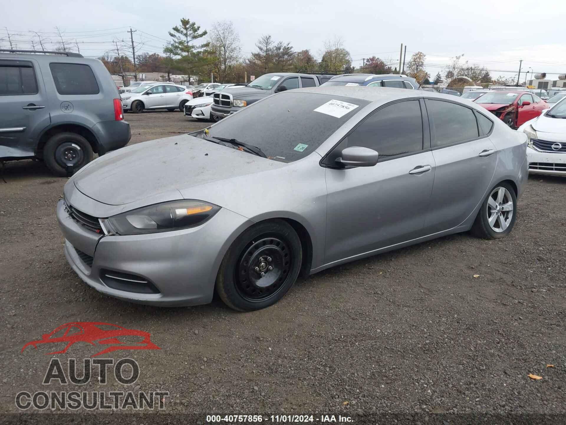 DODGE DART 2015 - 1C3CDFBB7FD380558