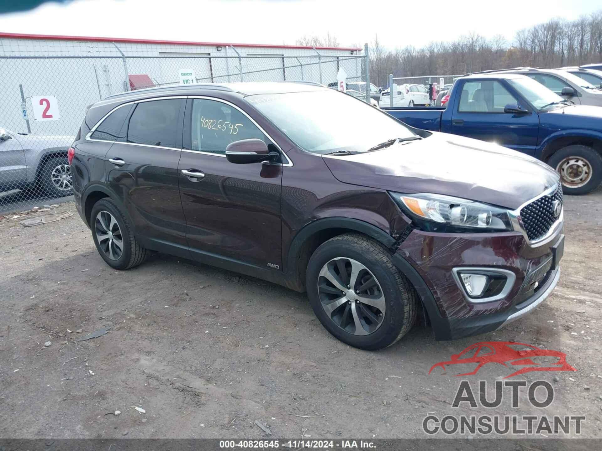 KIA SORENTO 2016 - 5XYPHDA17GG023172