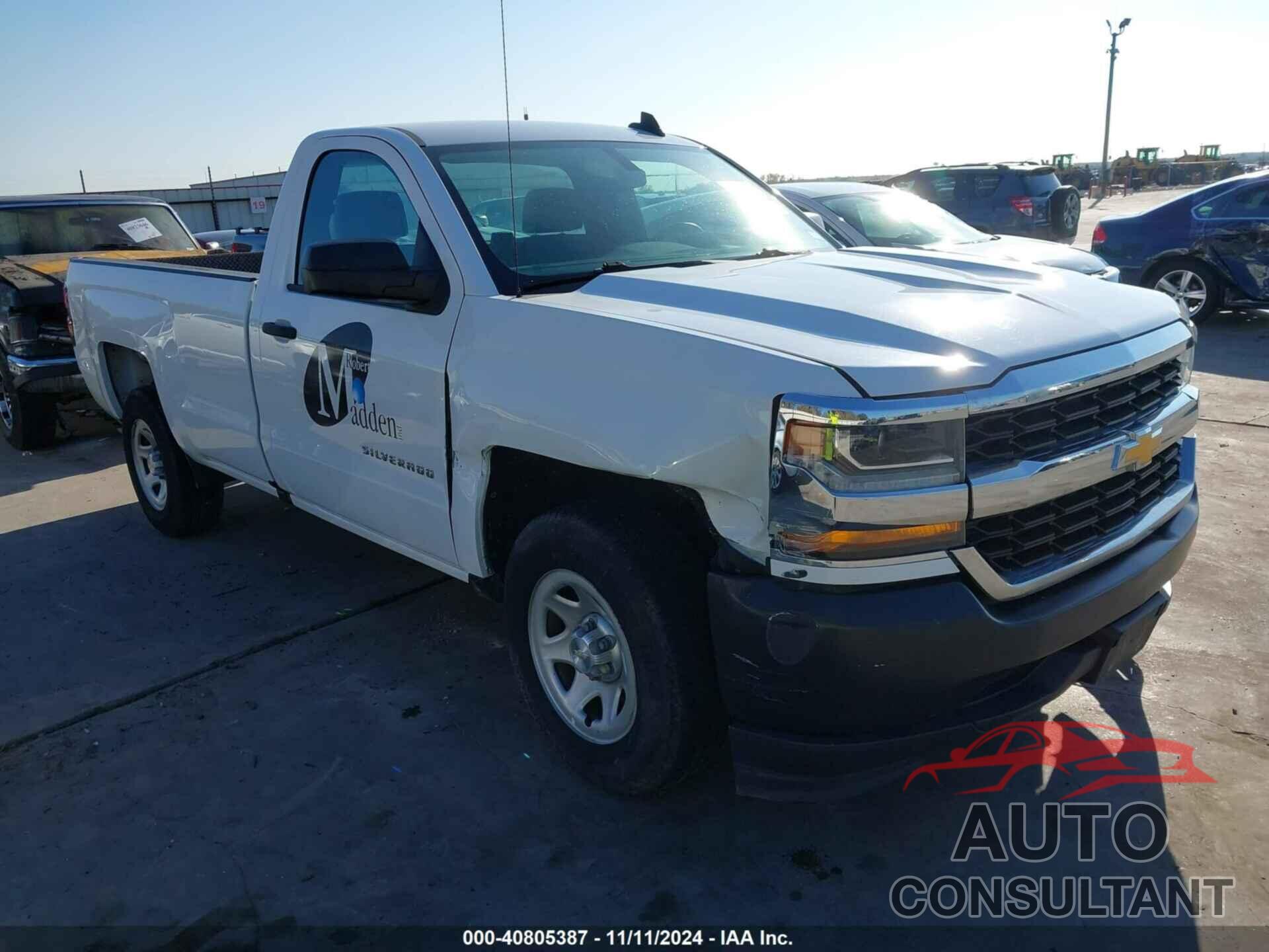 CHEVROLET SILVERADO 1500 2017 - 1GCNCNECXHZ383496