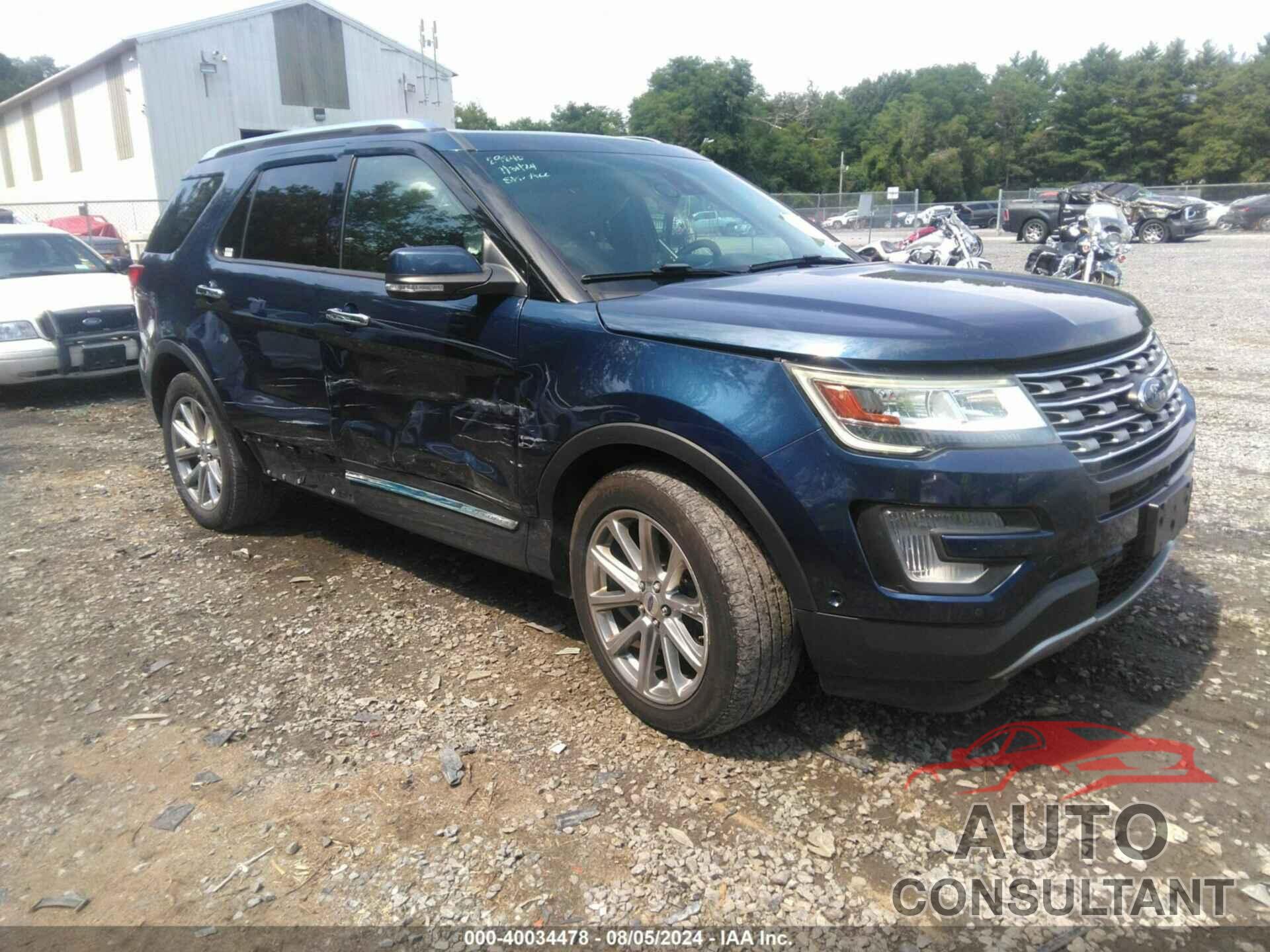 FORD EXPLORER 2017 - 1FM5K8F83HGB77586