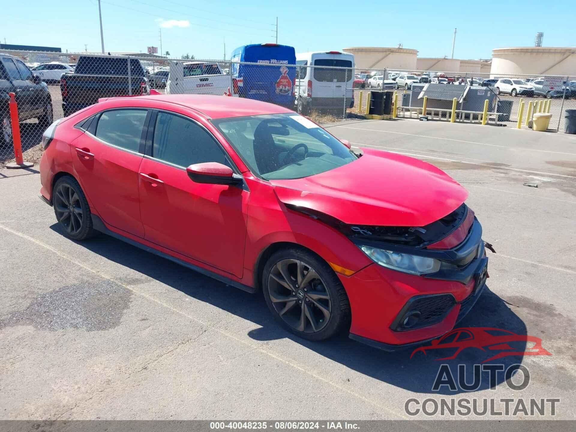 HONDA CIVIC 2018 - SHHFK7H49JU225796