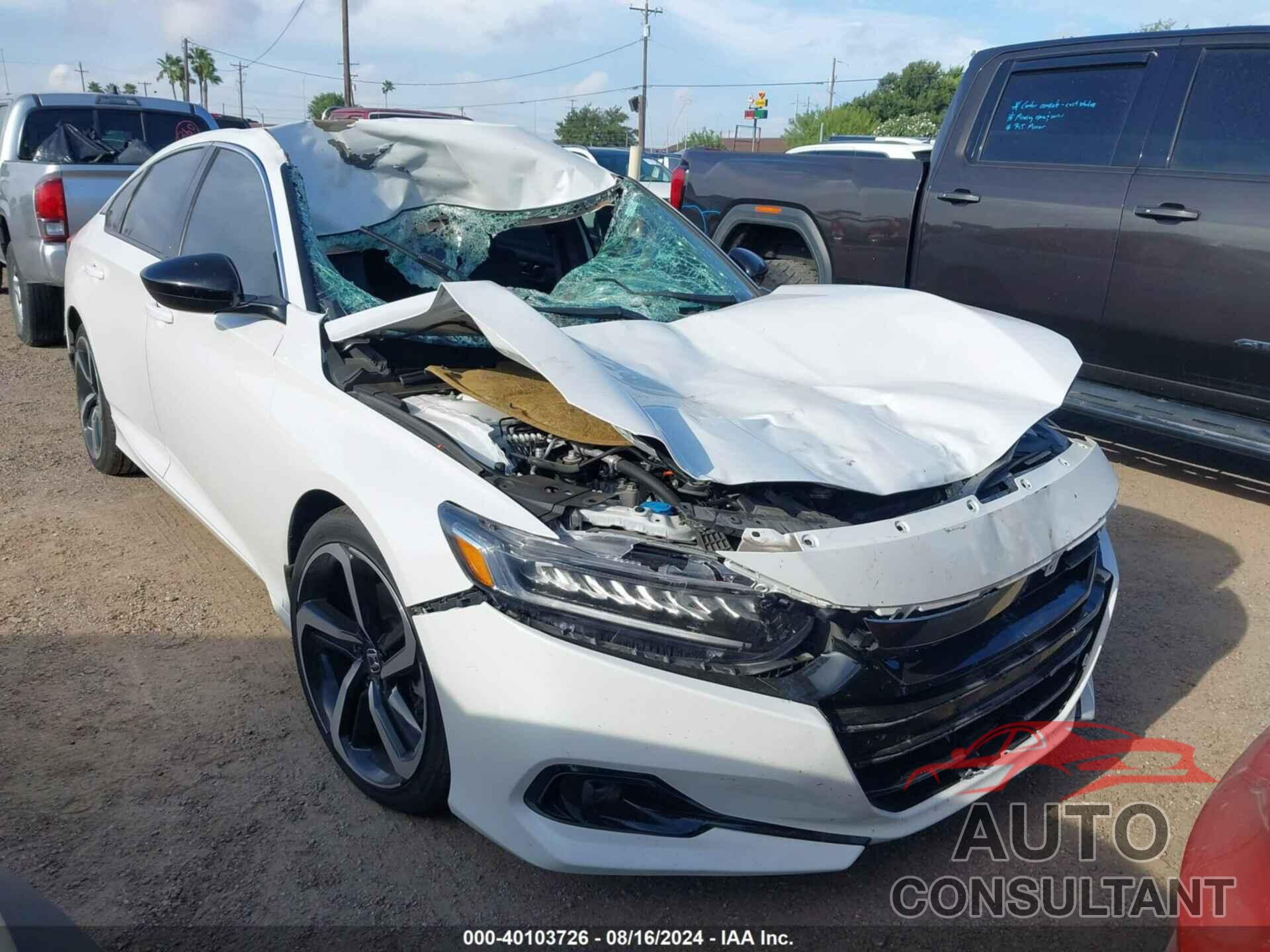 HONDA ACCORD 2021 - 1HGCV1F36MA028215