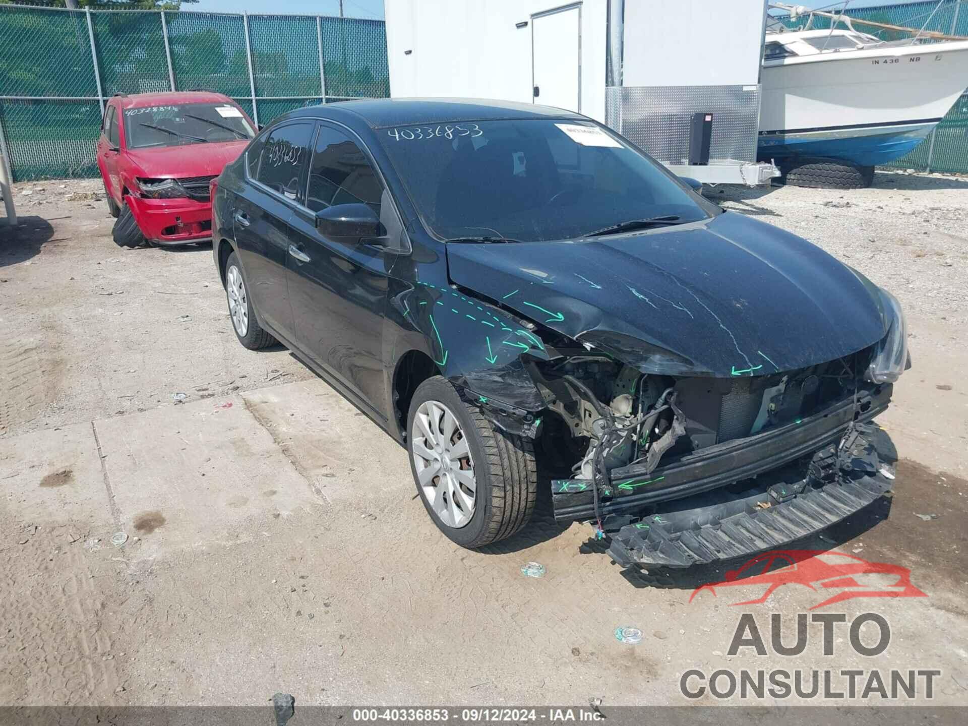 NISSAN SENTRA 2018 - 3N1AB7AP5JY295660