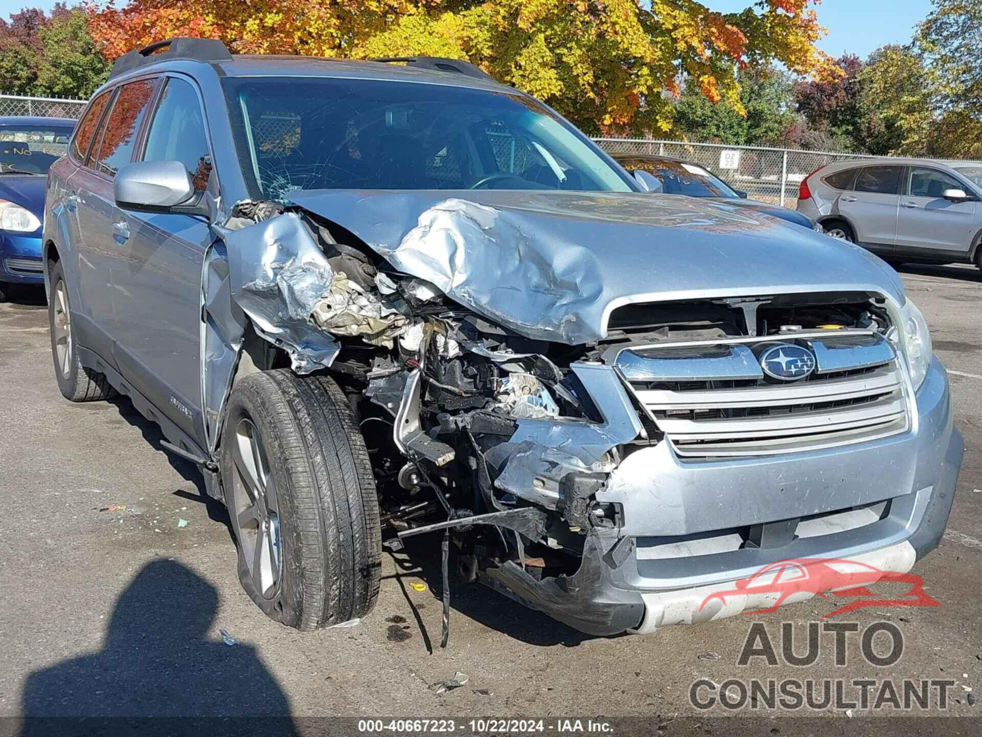 SUBARU OUTBACK 2013 - 4S4BRCLC0D3269914