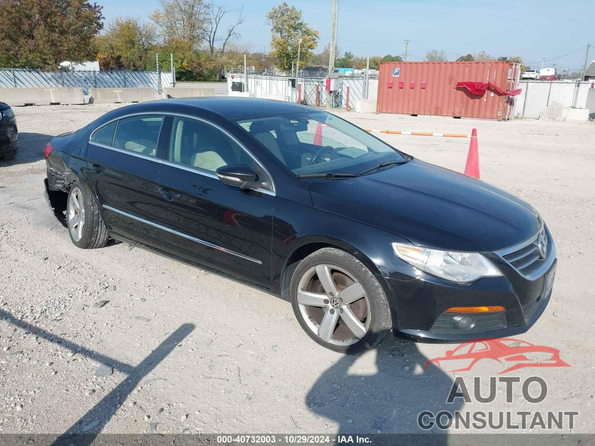 VOLKSWAGEN CC 2012 - WVWHP7AN4CE522039