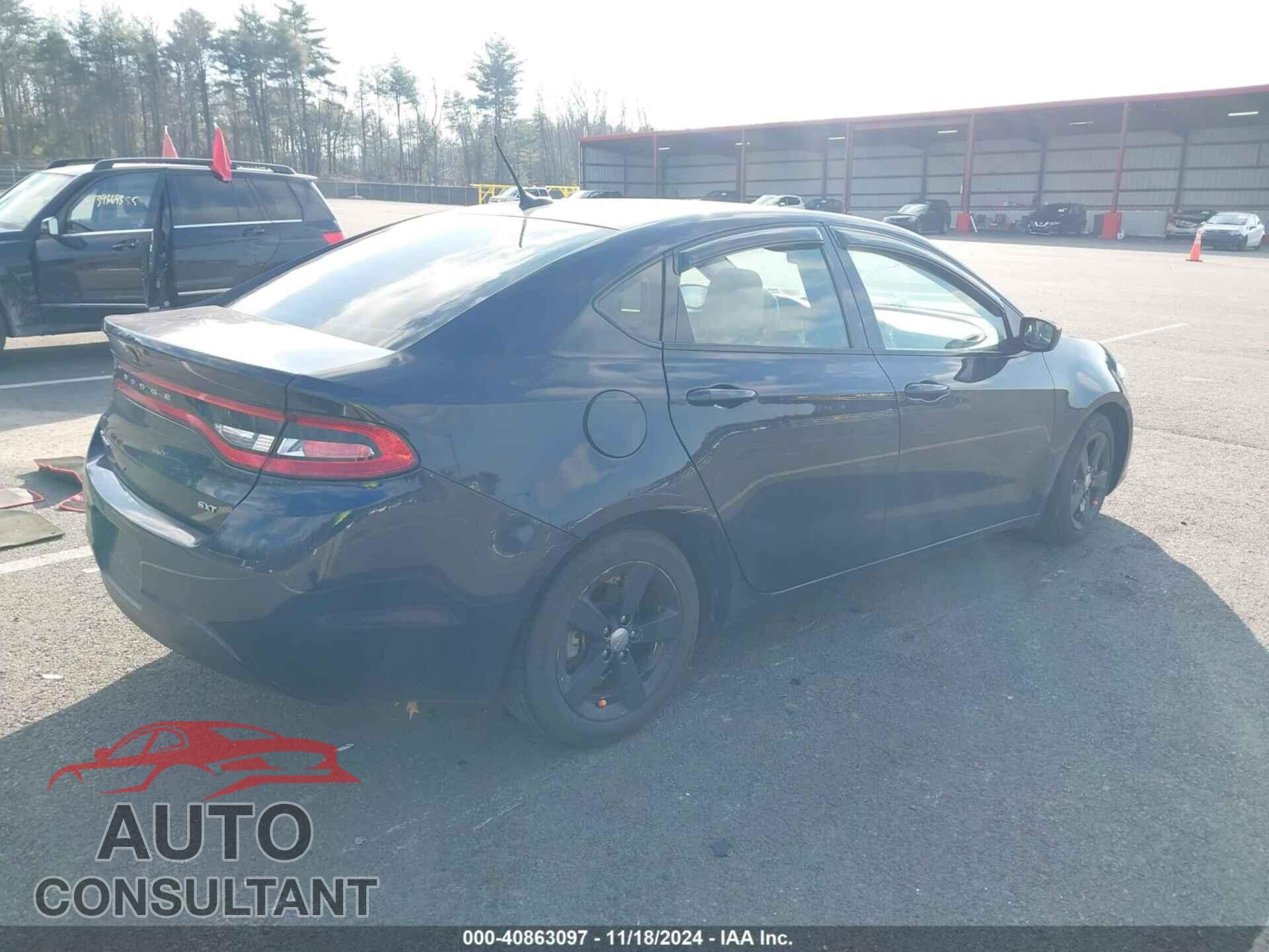 DODGE DART 2015 - 1C3CDFBB9FD121098