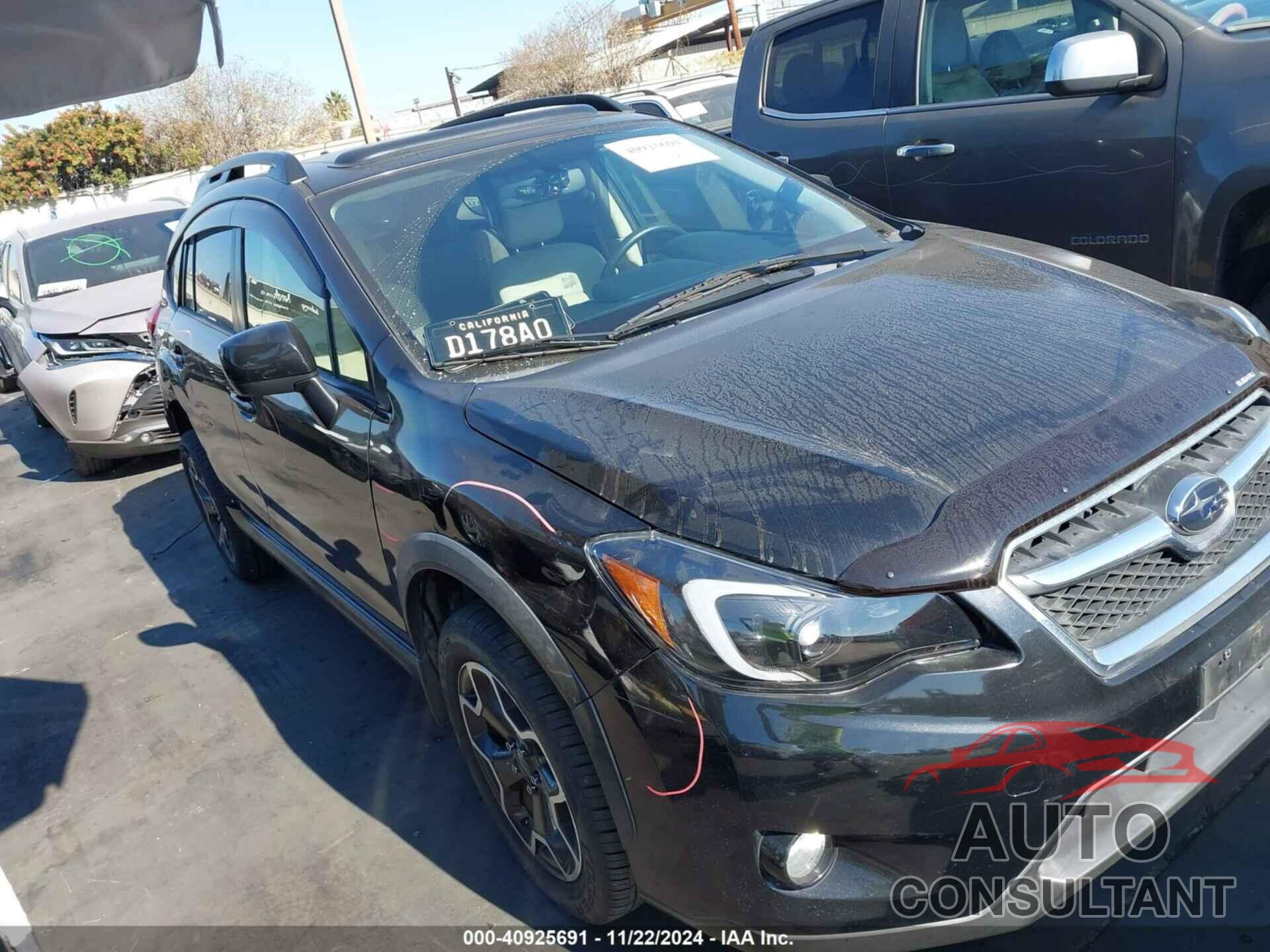 SUBARU XV CROSSTREK 2014 - JF2GPAVC8E8317117