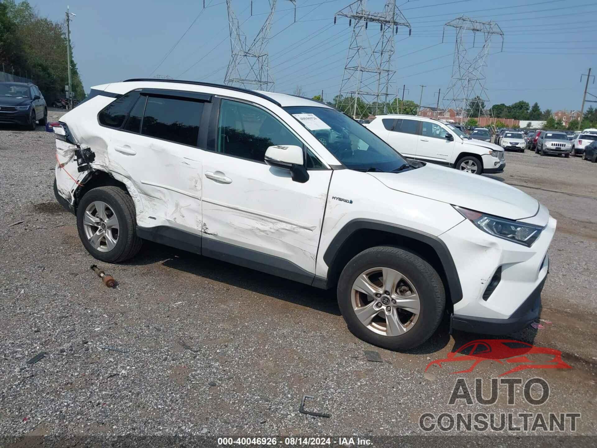 TOYOTA RAV4 HYBRID 2021 - 4T3RWRFV9MU046151