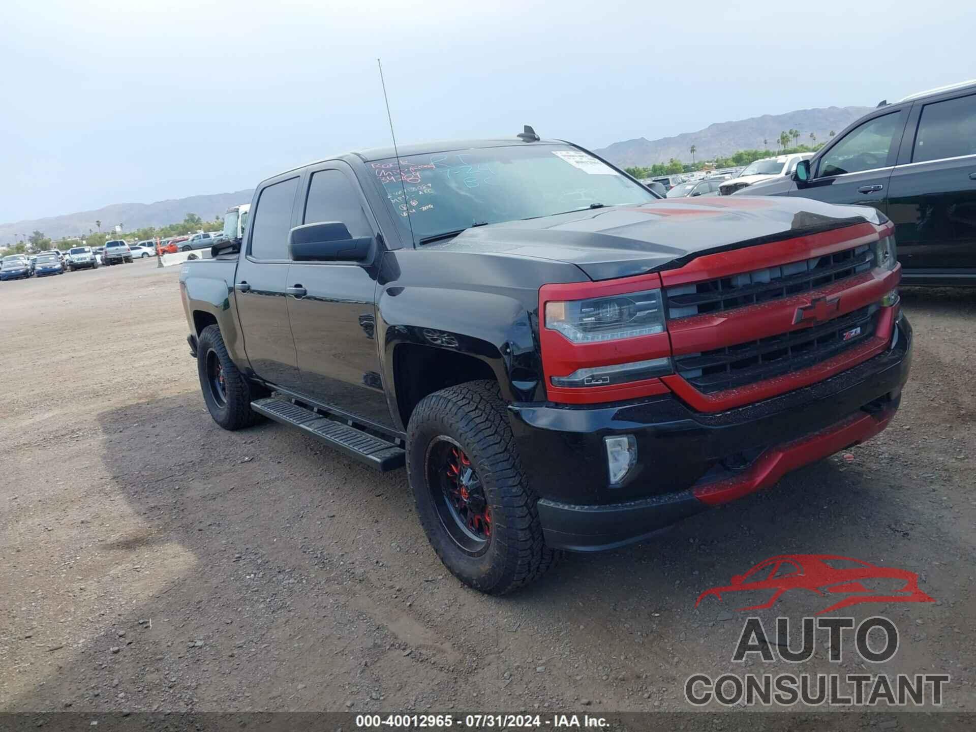 CHEVROLET SILVERADO 1500 2016 - 3GCUKSECXGG311323