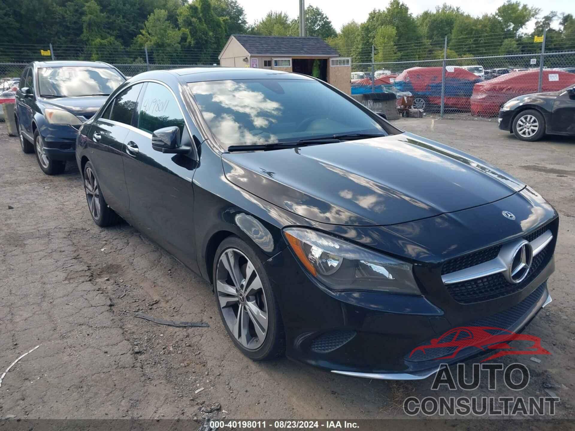 MERCEDES-BENZ CLA 250 2018 - WDDSJ4GB1JN586514