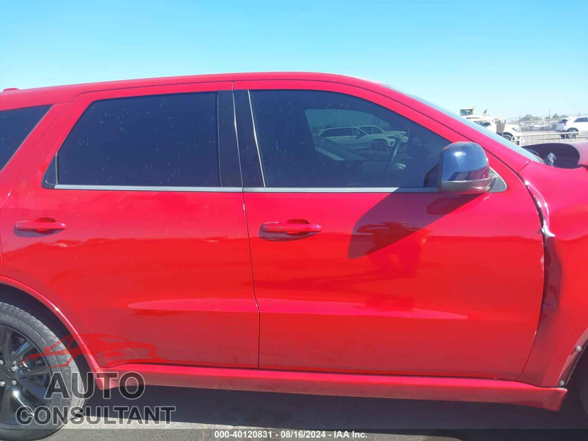 DODGE DURANGO 2018 - 1C4RDJDG8JC366393