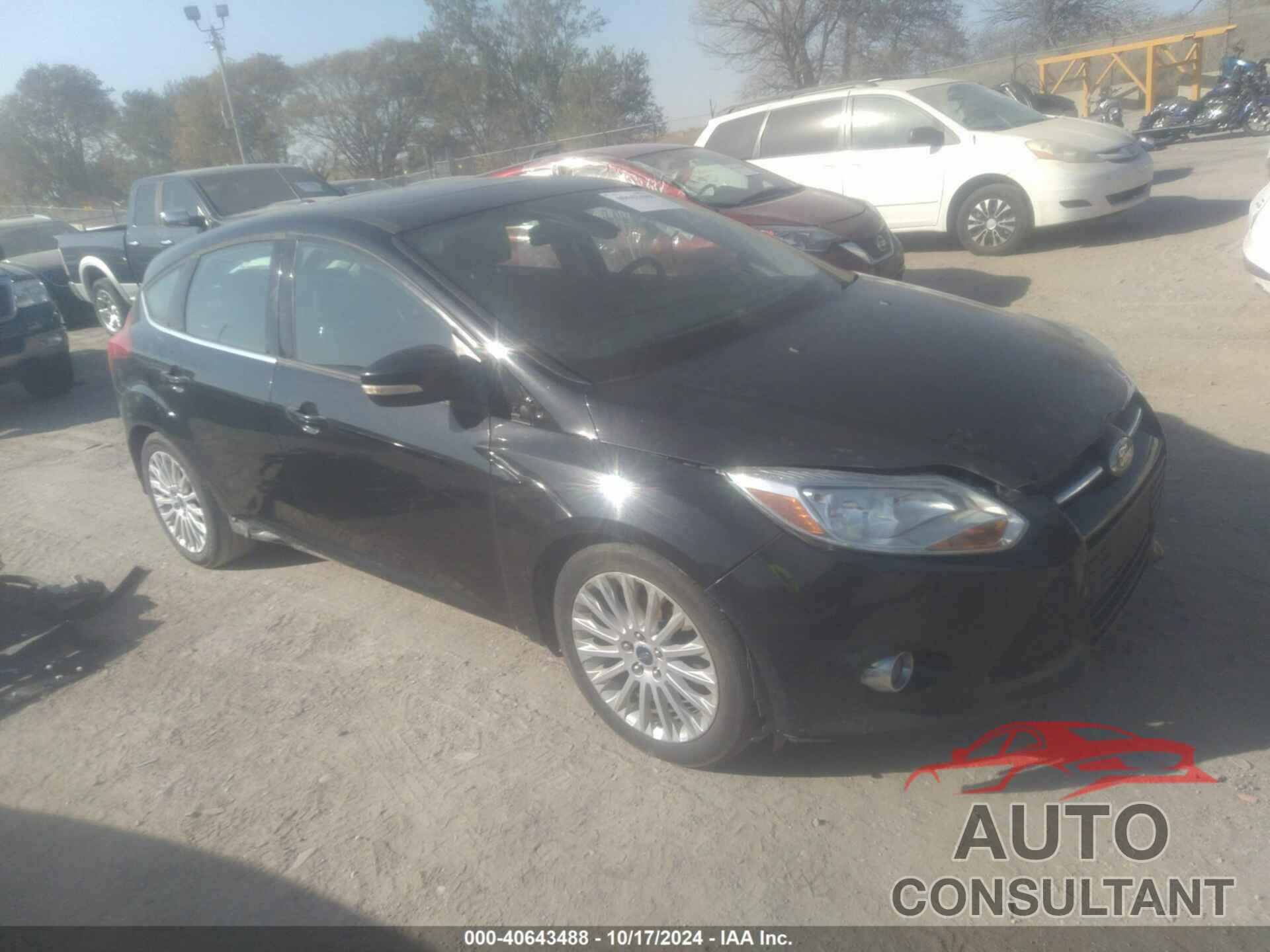 FORD FOCUS 2012 - 1FAHP3N20CL365989