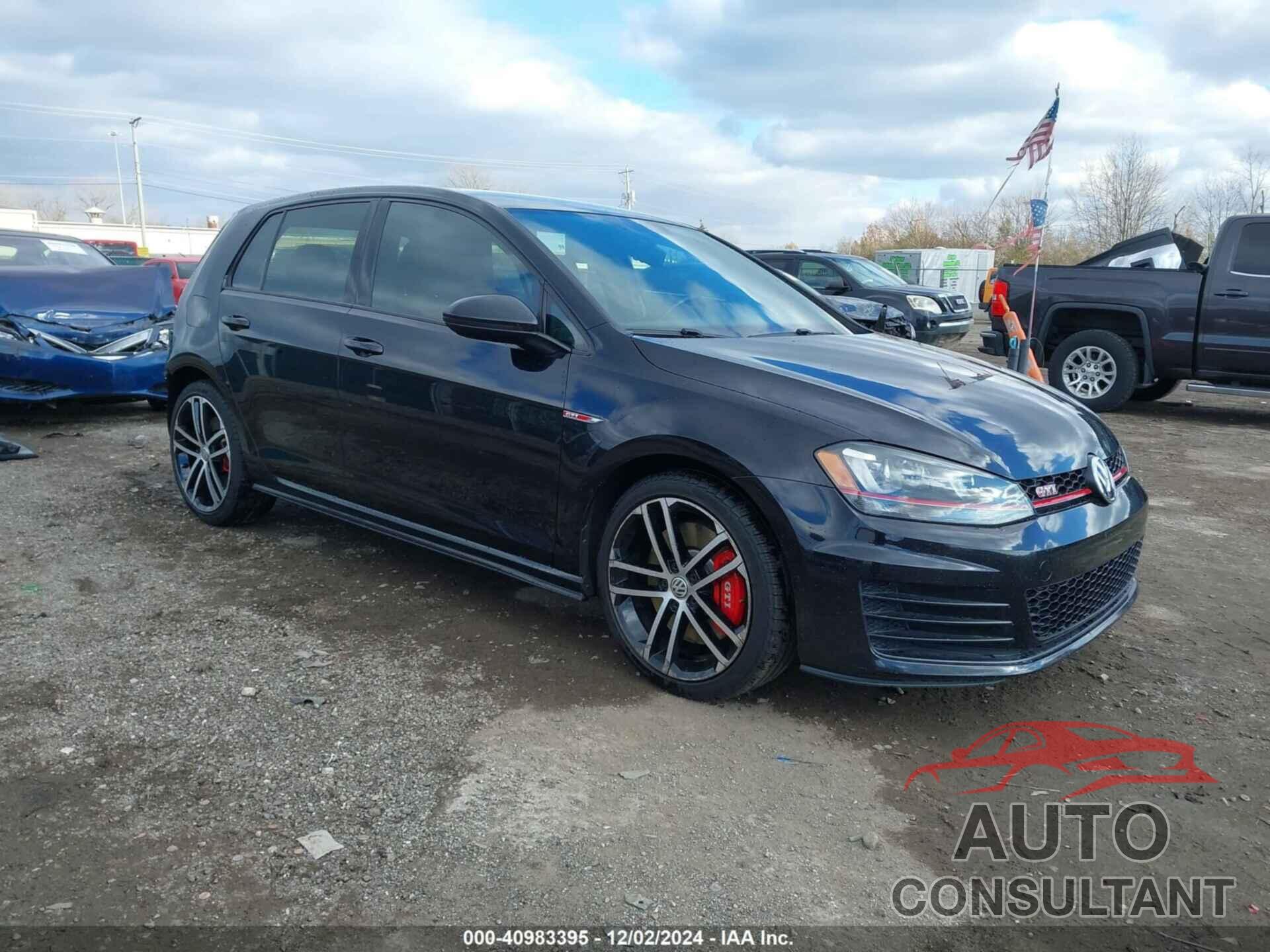 VOLKSWAGEN GOLF GTI 2017 - 3VW447AU4HM002405
