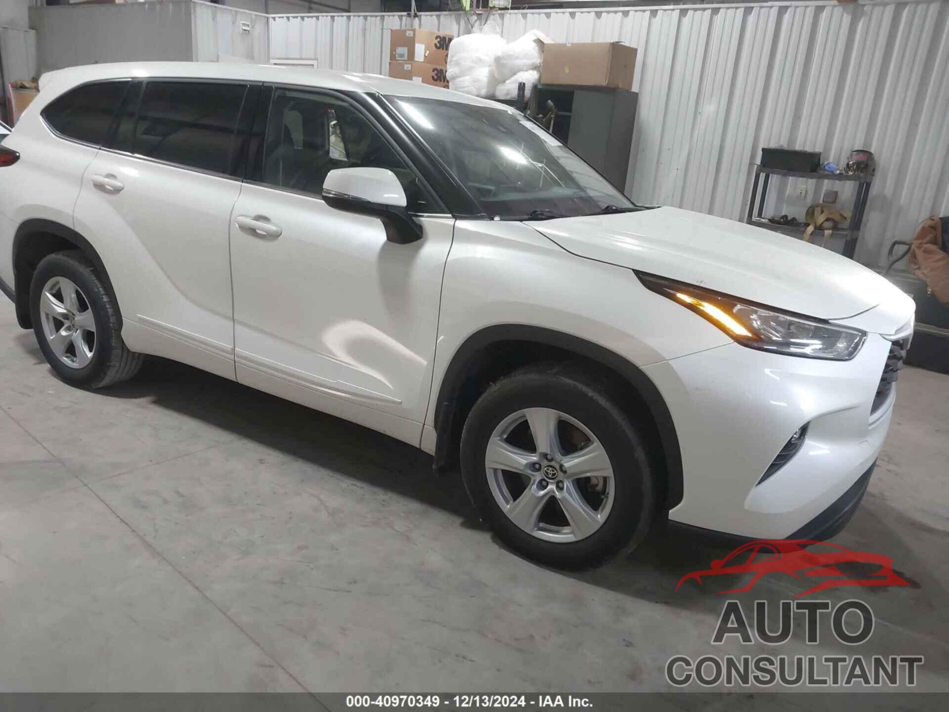 TOYOTA HIGHLANDER 2020 - 5TDBZRBH7LS518968