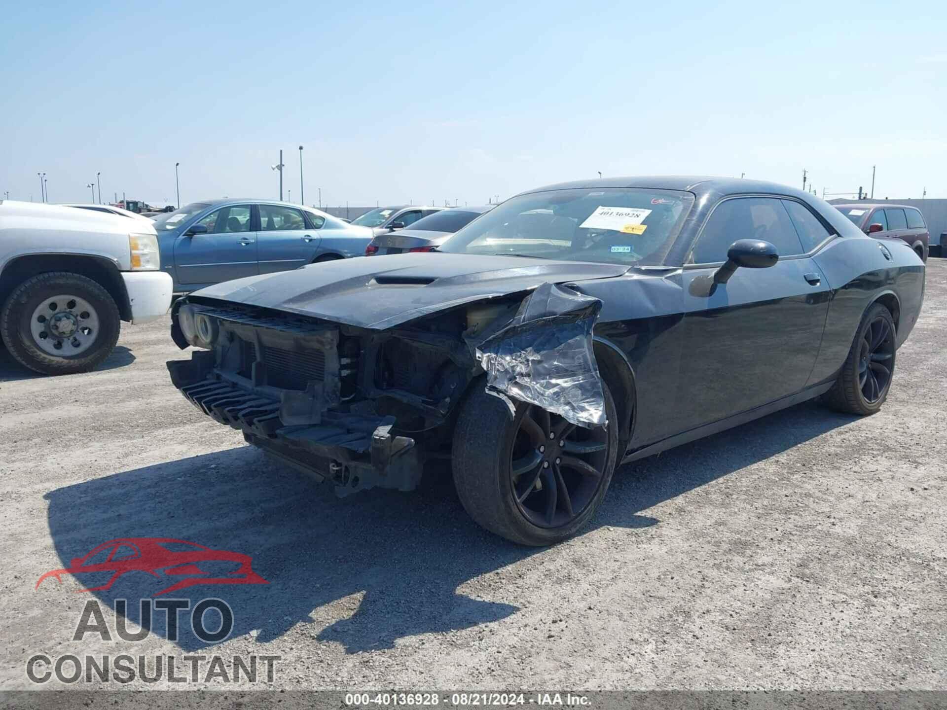 DODGE CHALLENGER 2016 - 2C3CDZAG2GH345123