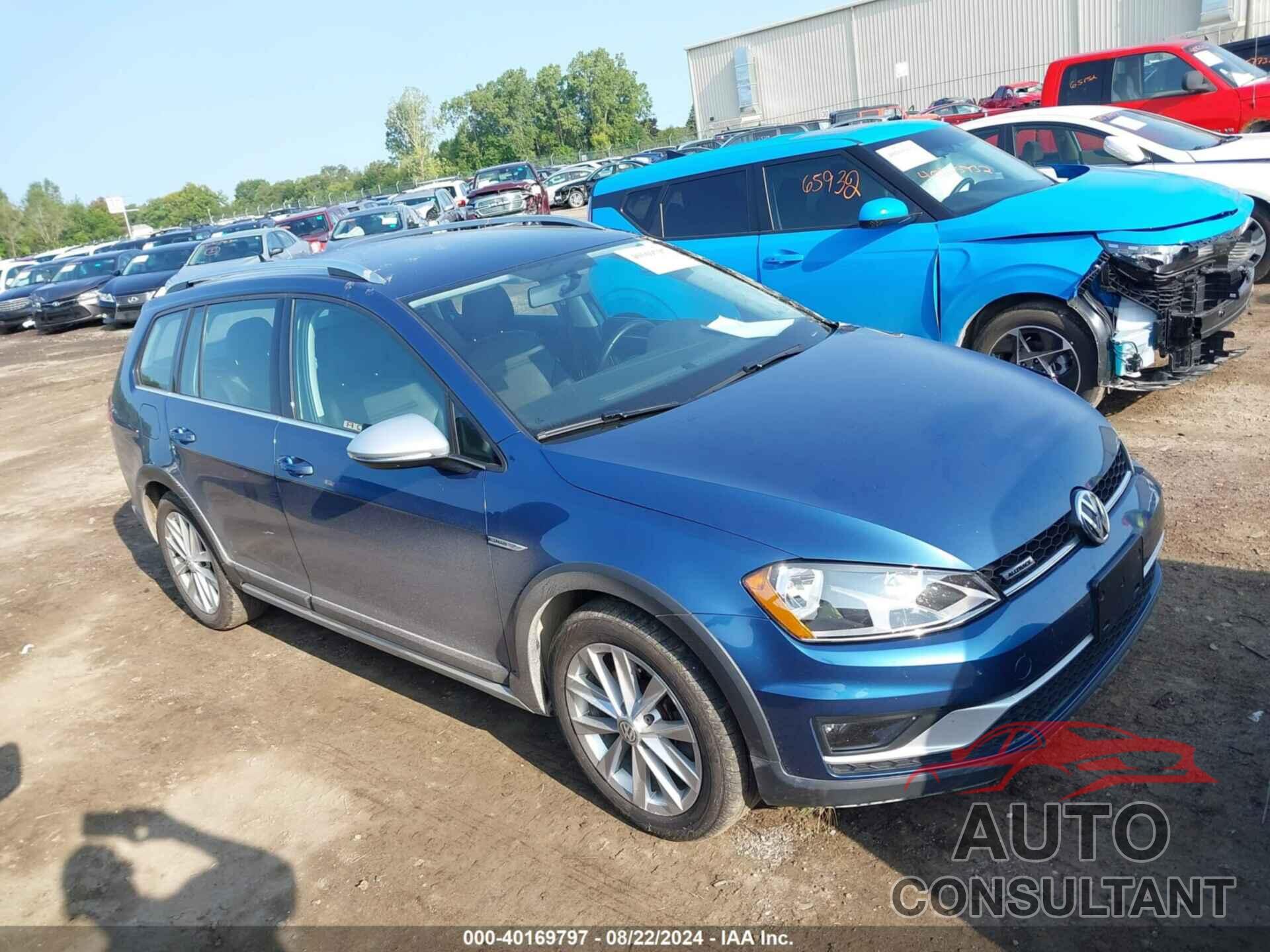 VOLKSWAGEN GOLF ALLTRACK 2017 - 3VWH17AU3HM514621