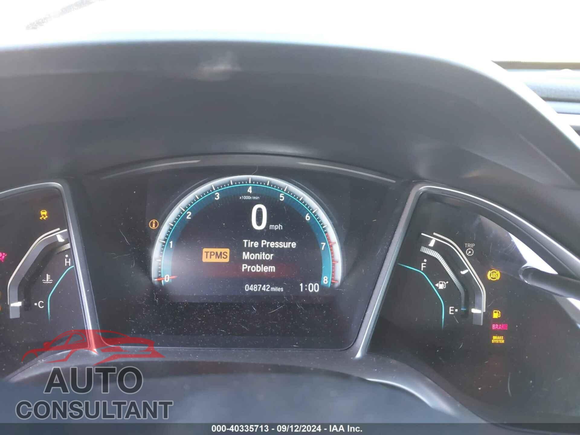 HONDA CIVIC 2017 - 2HGFC2F75HH515800