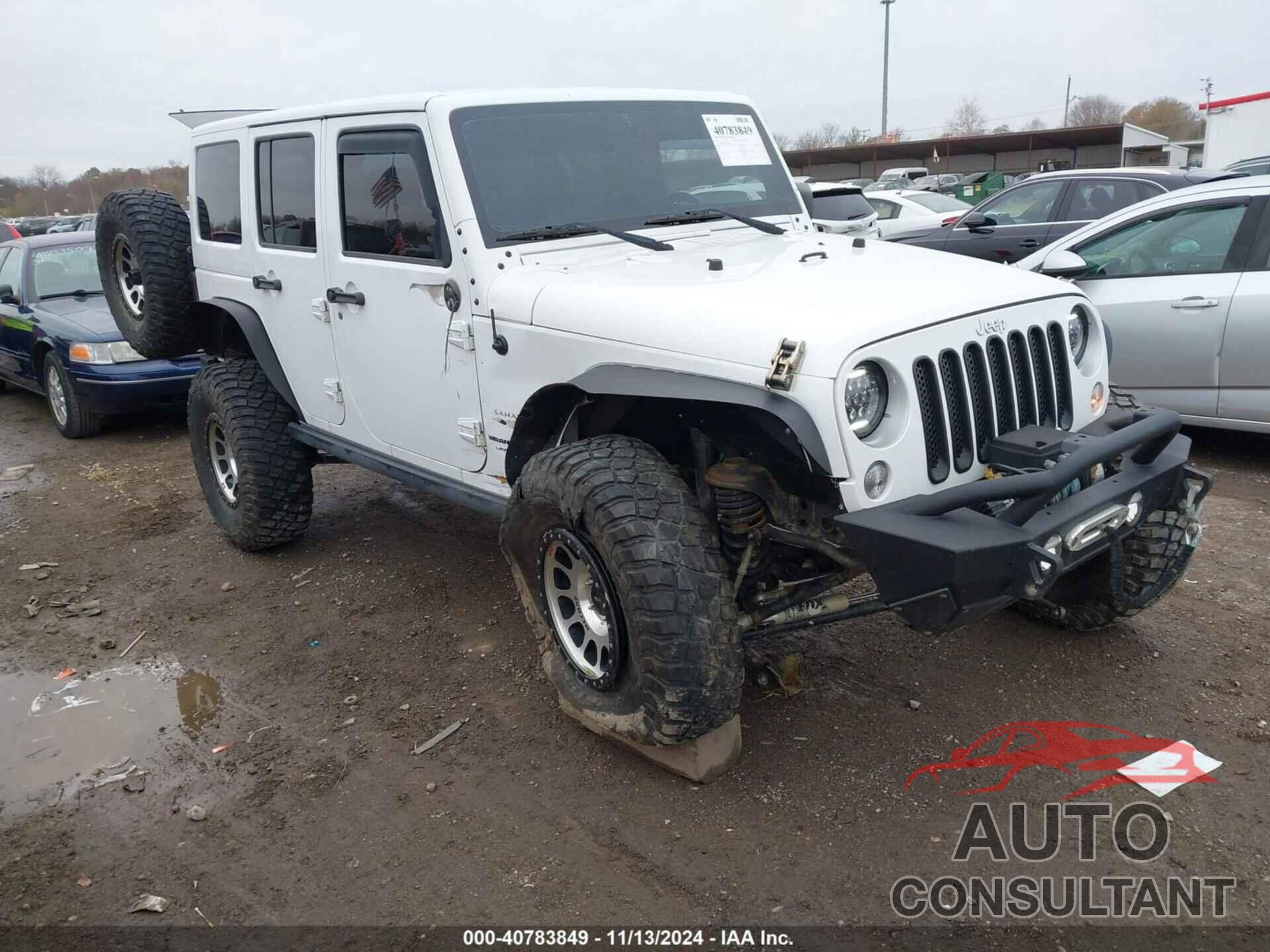 JEEP WRANGLER JK UNLIMITED 2018 - 1C4BJWEG9JL812489