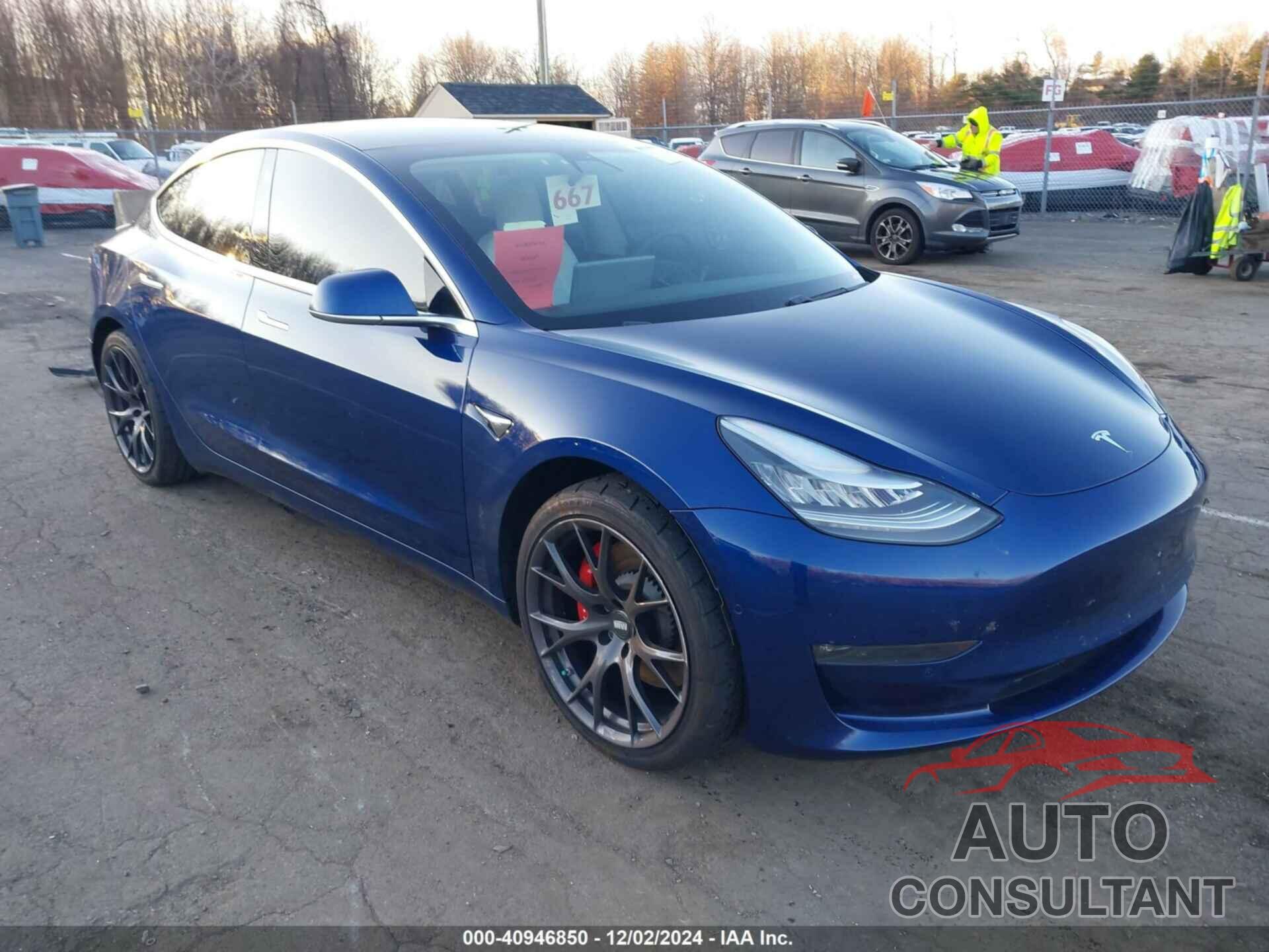 TESLA MODEL 3 2020 - 5YJ3E1ECXLF603499