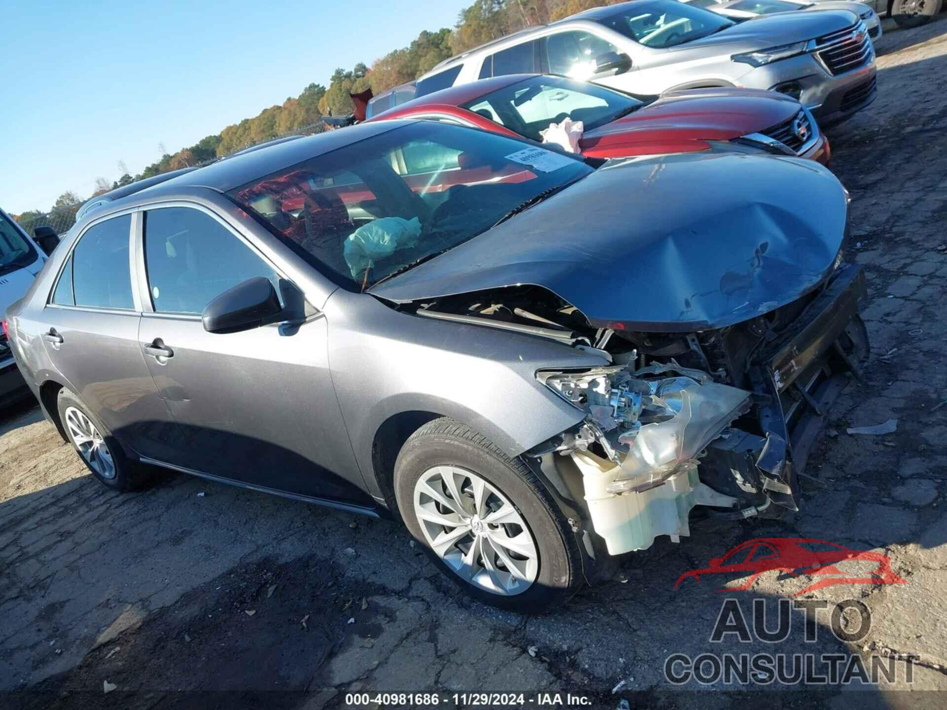 TOYOTA CAMRY 2013 - 4T1BF1FK8DU261554