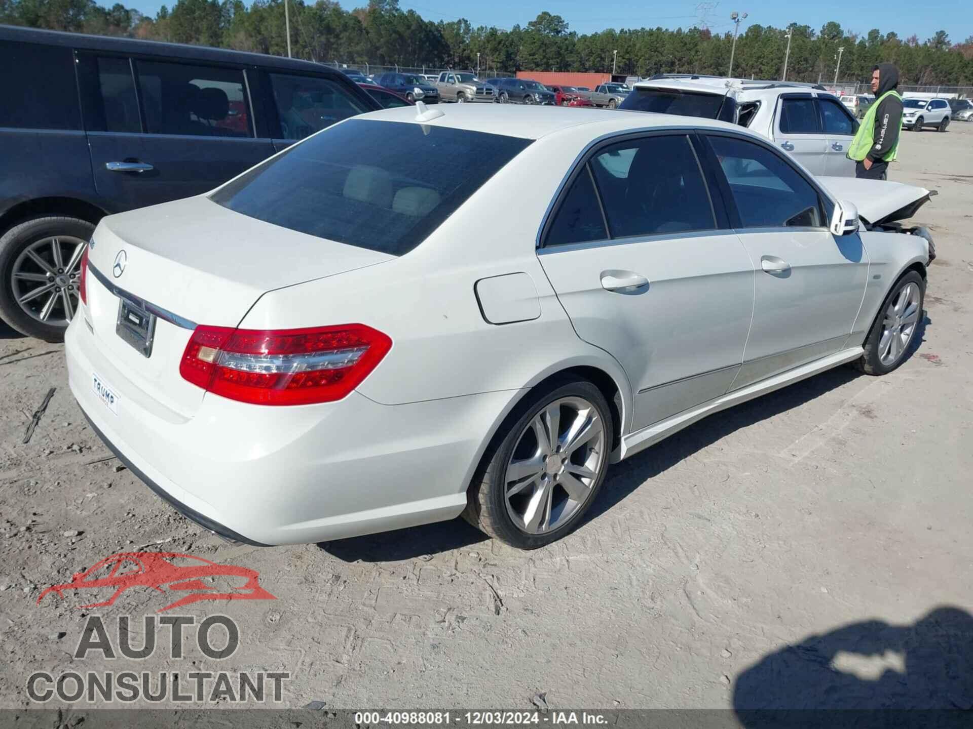 MERCEDES-BENZ E 350 2012 - WDDHF5KB9CA538469
