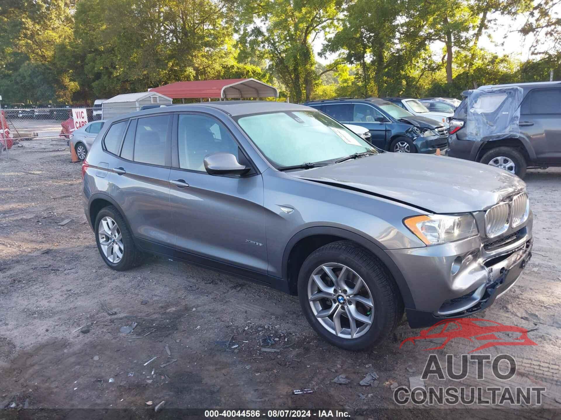 BMW X3 2013 - 5UXWX7C51DL977740