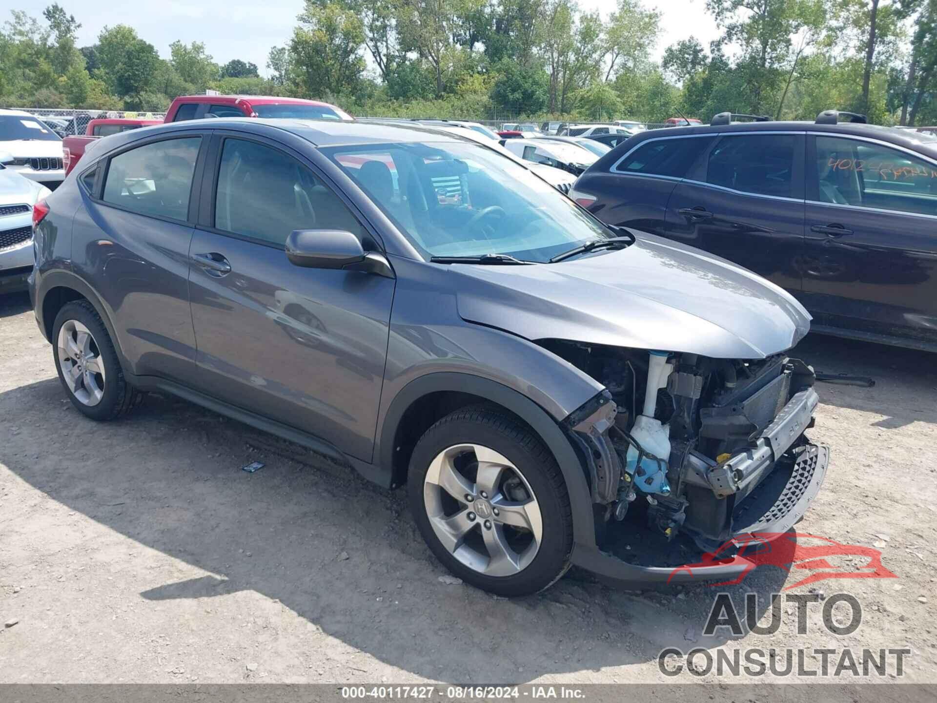 HONDA HR-V 2019 - 3CZRU6H39KG724193