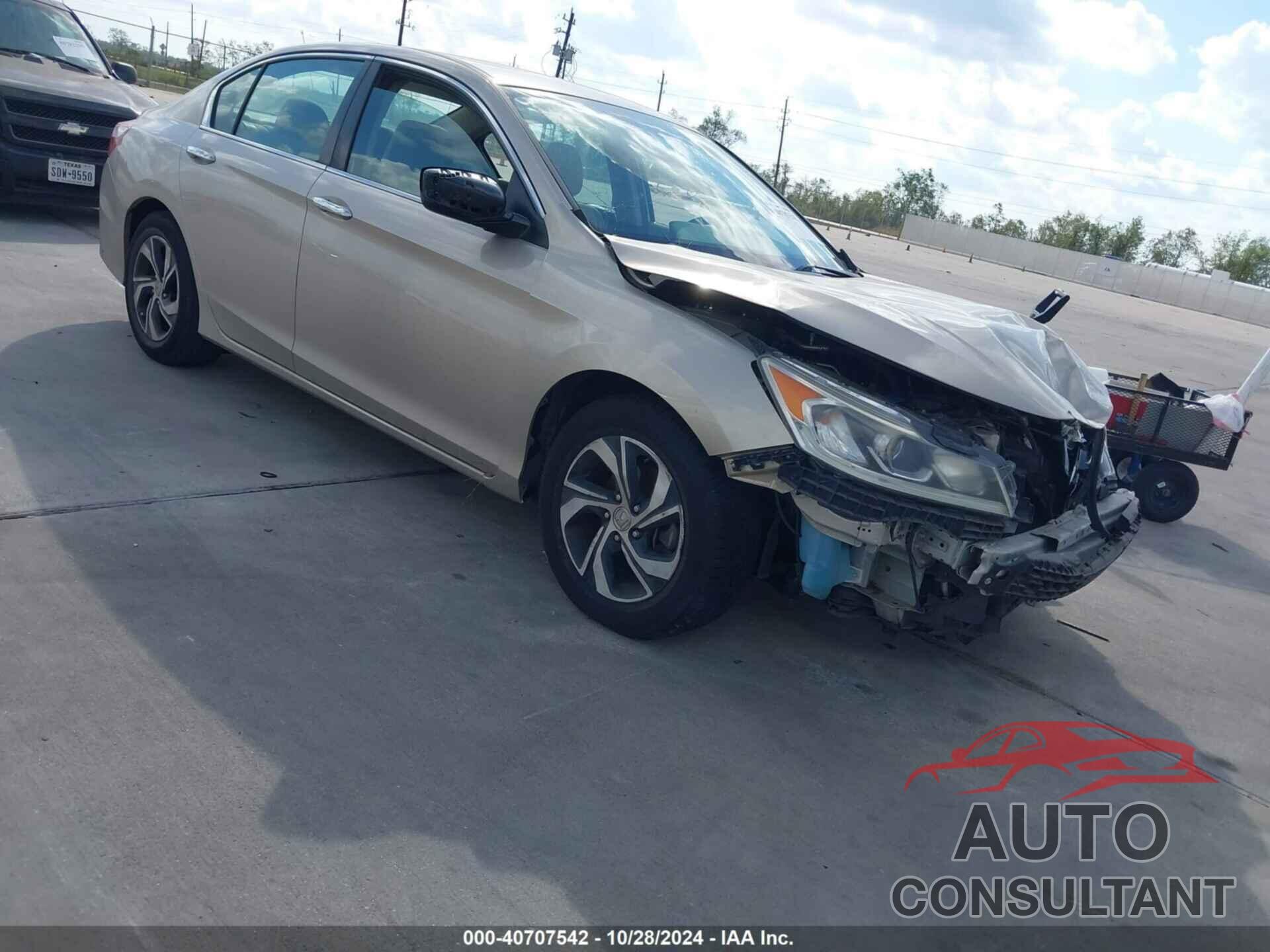 HONDA ACCORD 2017 - 1HGCR2F31HA162310