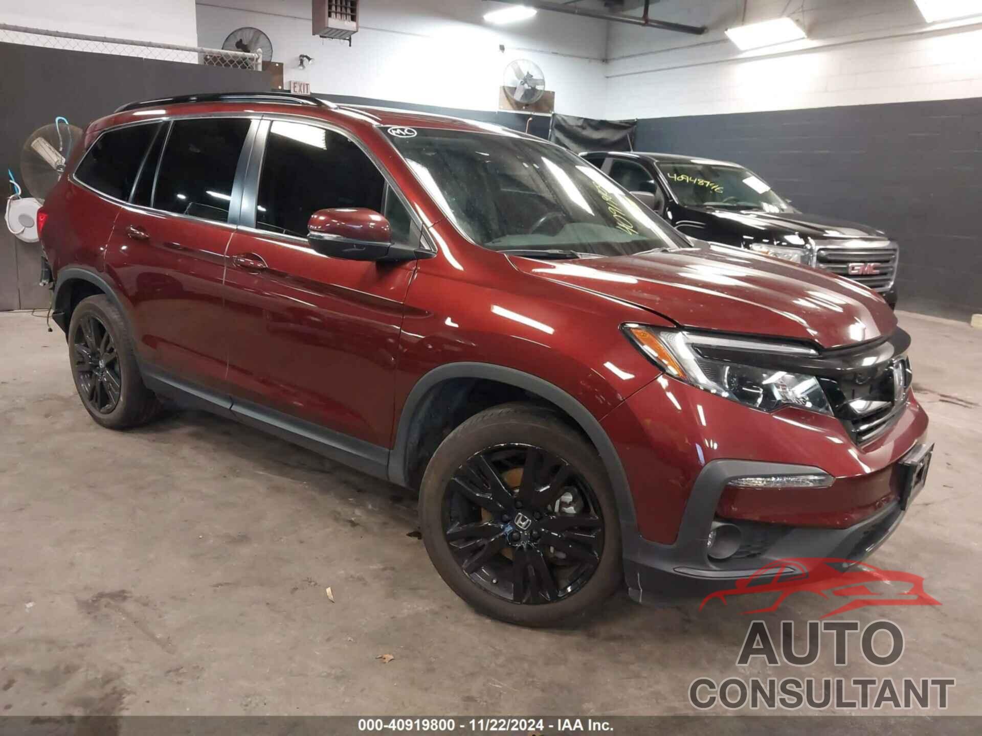 HONDA PILOT 2022 - 5FNYF6H21NB027002