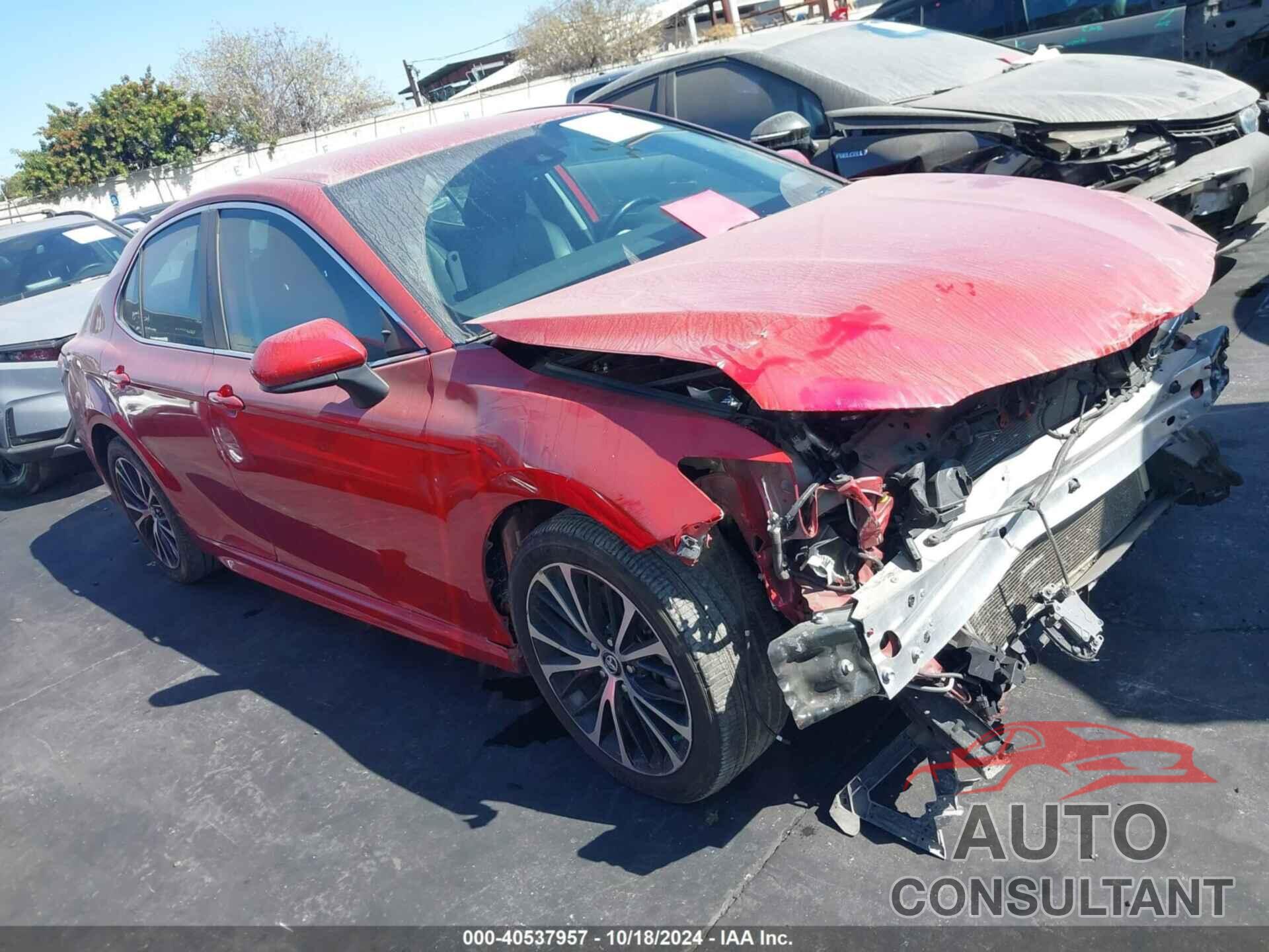 TOYOTA CAMRY 2019 - 4T1B11HK8KU193460