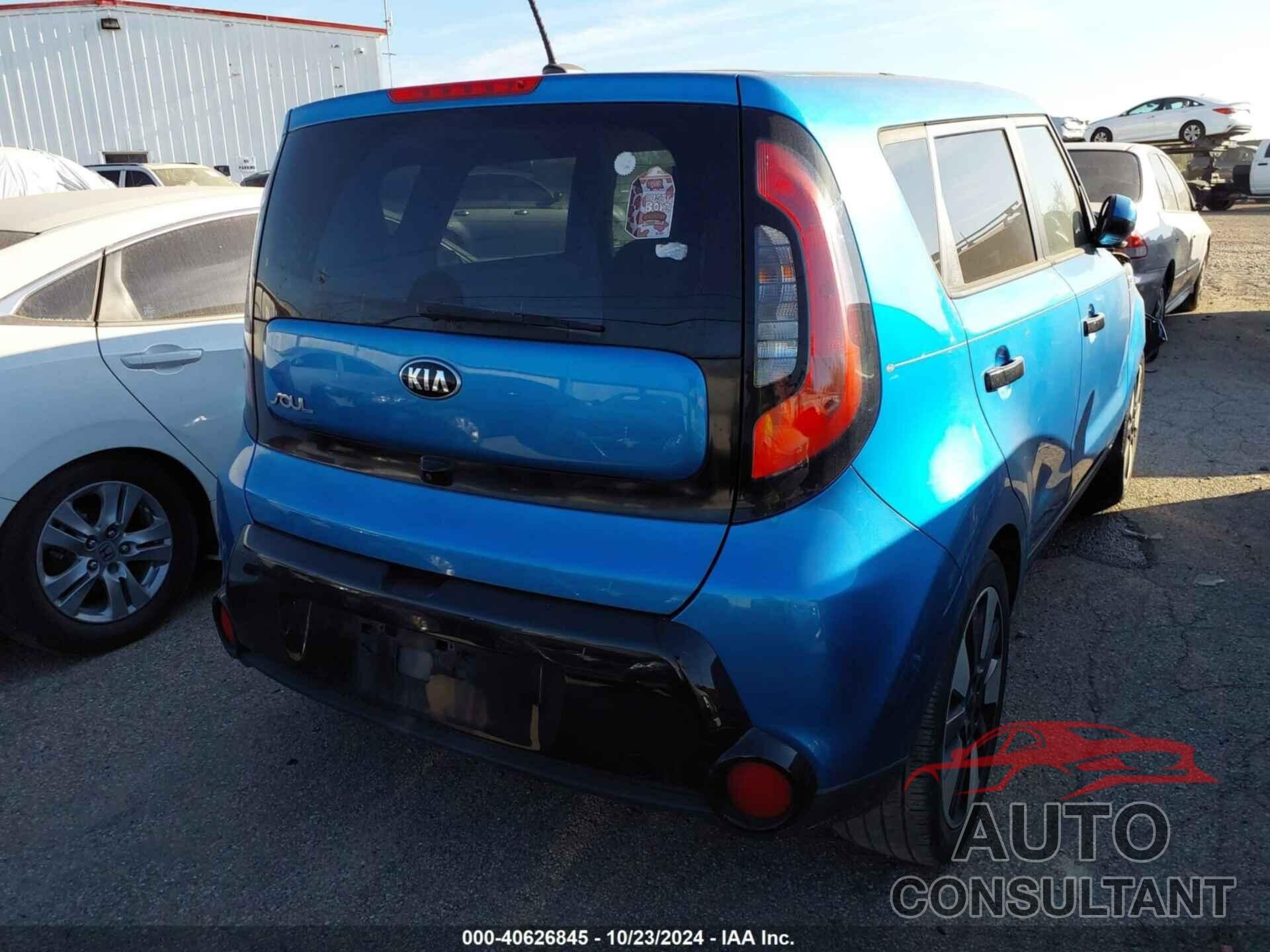 KIA SOUL 2016 - KNDJP3A58G7298519