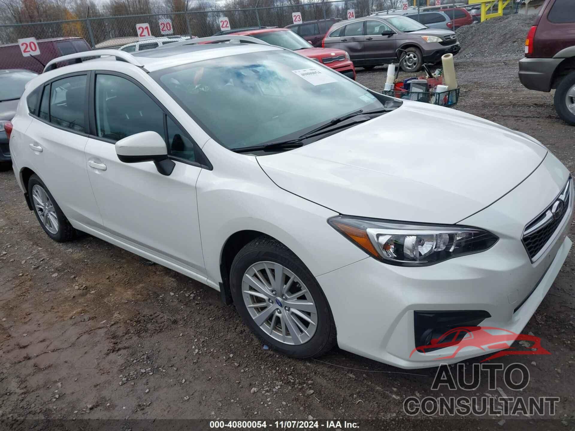 SUBARU IMPREZA 2017 - 4S3GTAD60H3718765