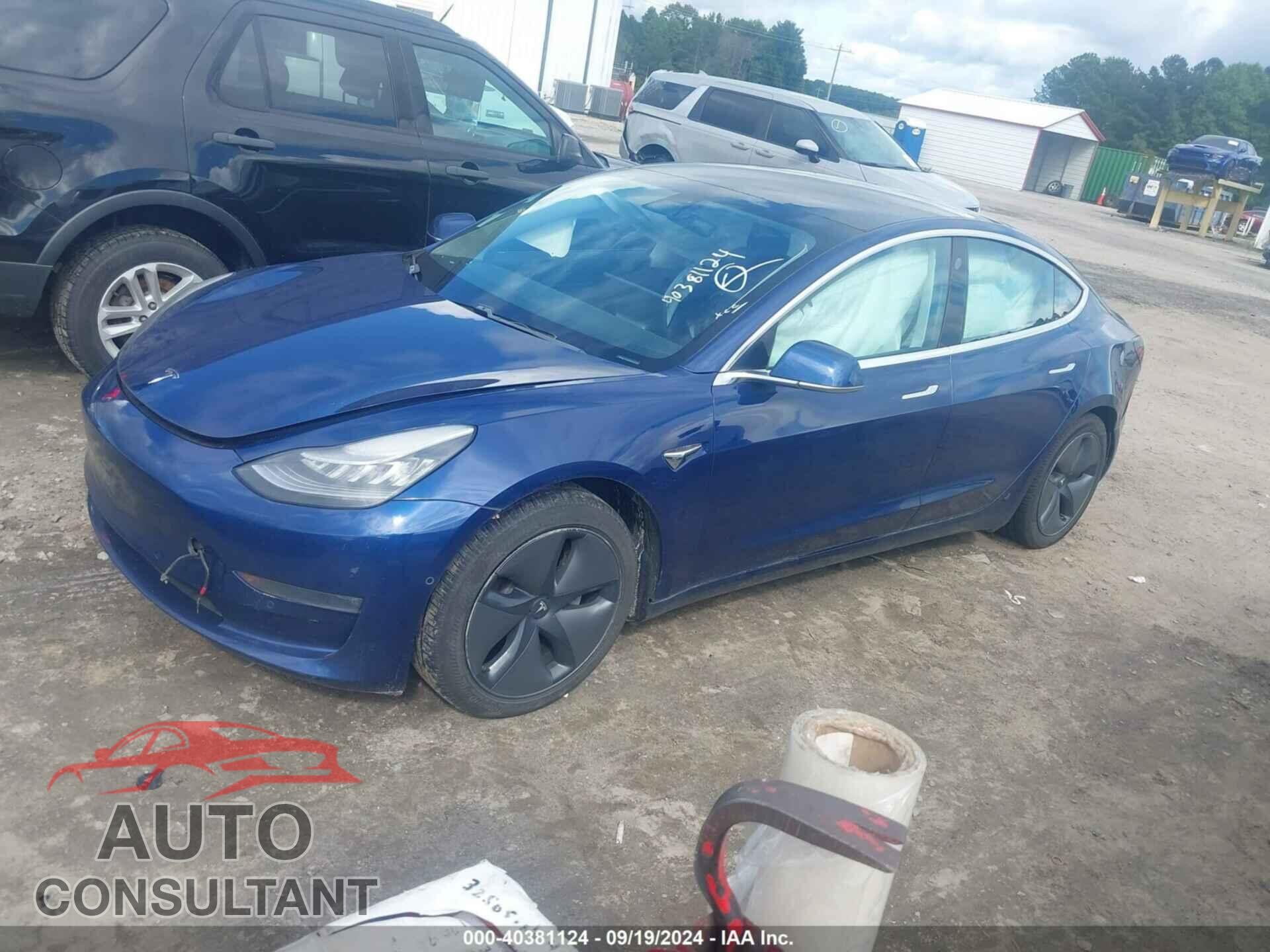 TESLA MODEL 3 2019 - 5YJ3E1EB9KF387683