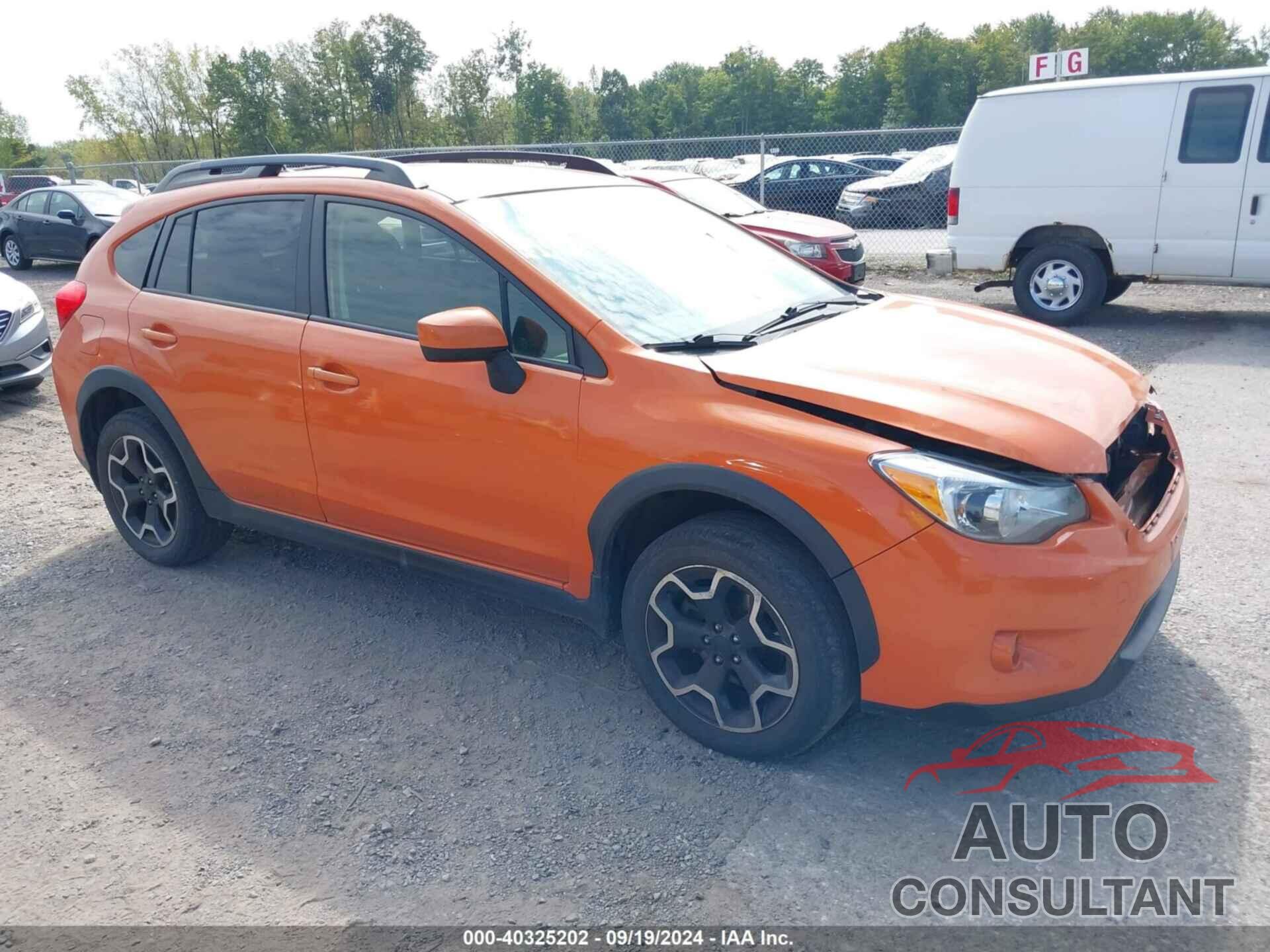 SUBARU XV CROSSTREK 2015 - JF2GPACC5F8262744