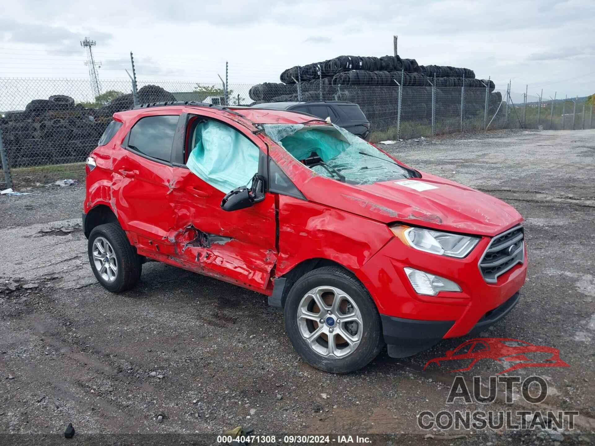 FORD ECOSPORT 2021 - MAJ6S3GL6MC430261