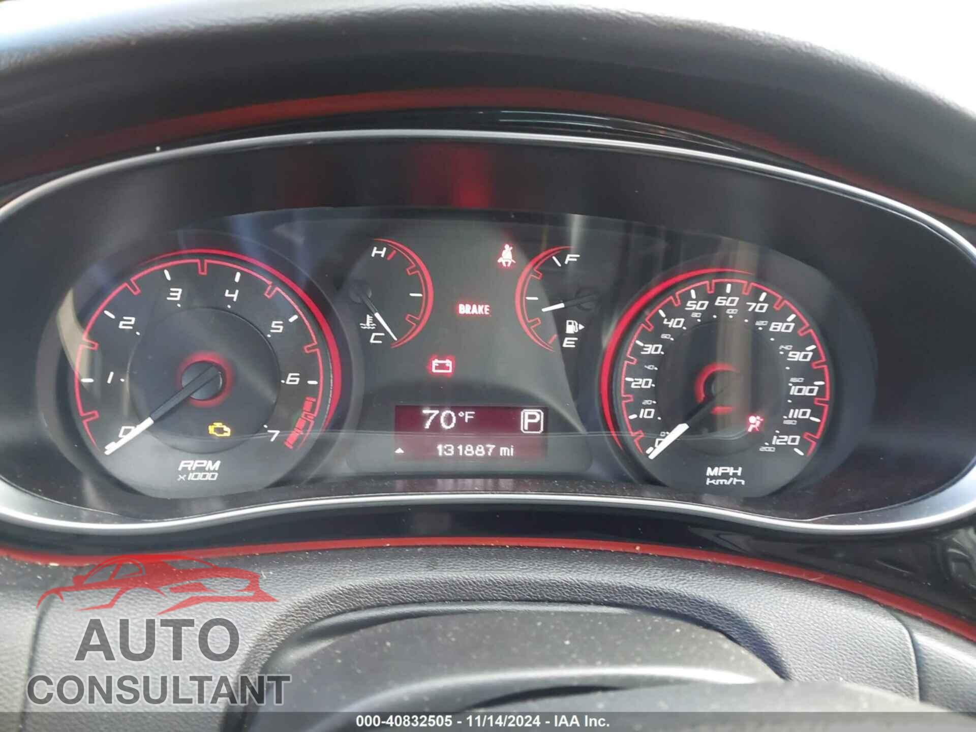 DODGE DART 2014 - 1C3CDFBB3ED862037
