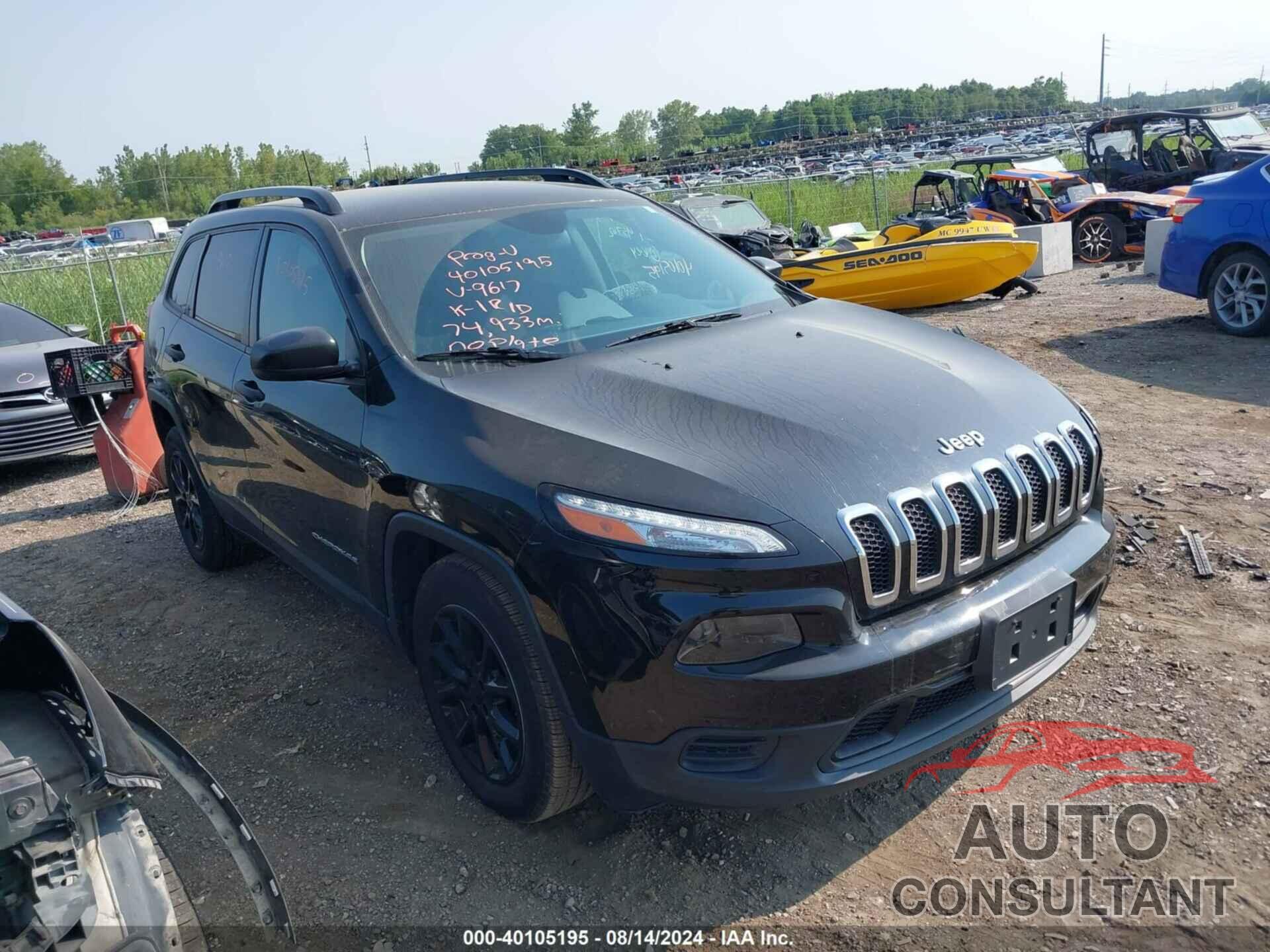 JEEP CHEROKEE 2017 - 1C4PJLAB3HW619617