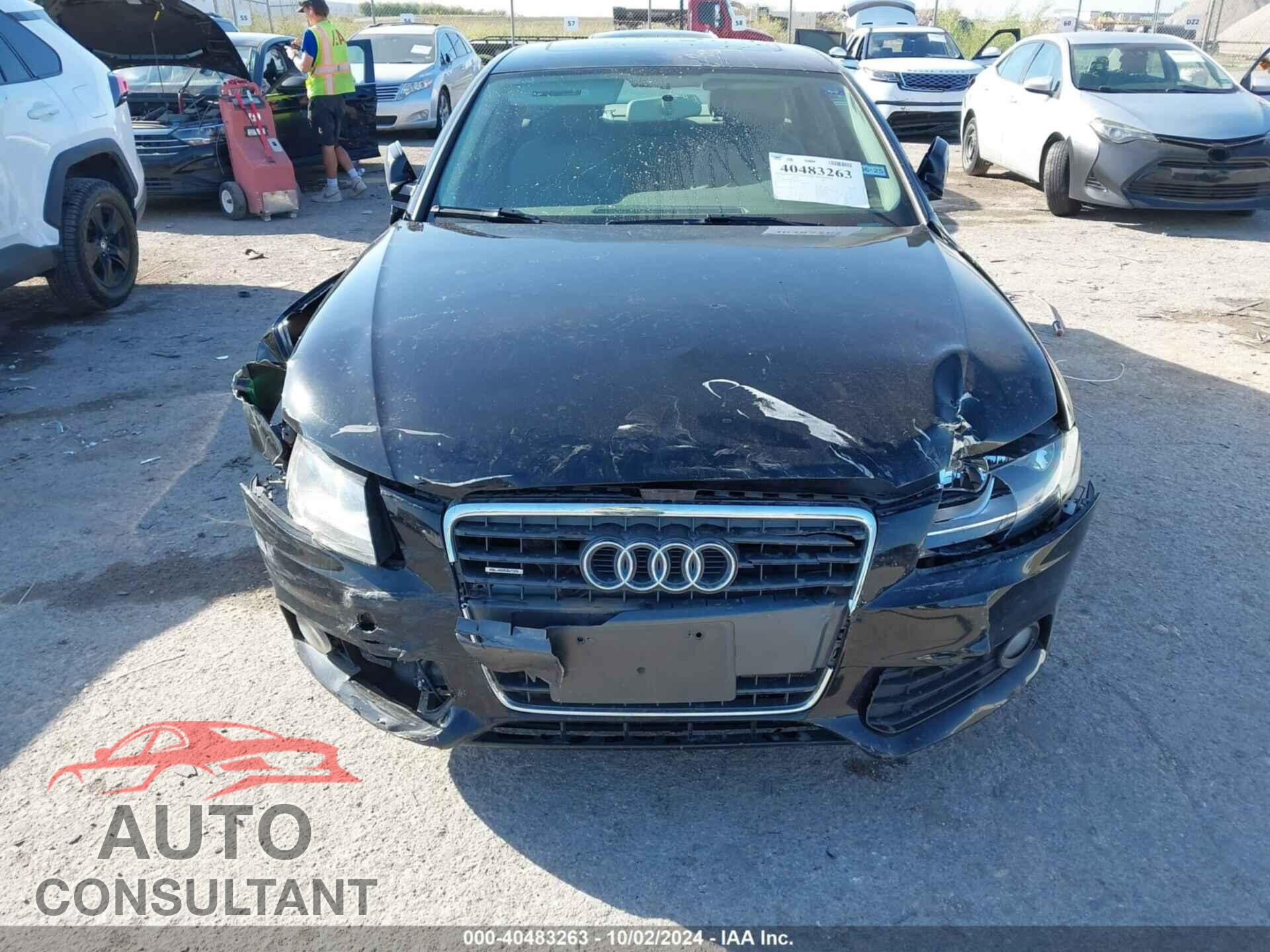 AUDI A4 2011 - WAUBFAFL0BN042654