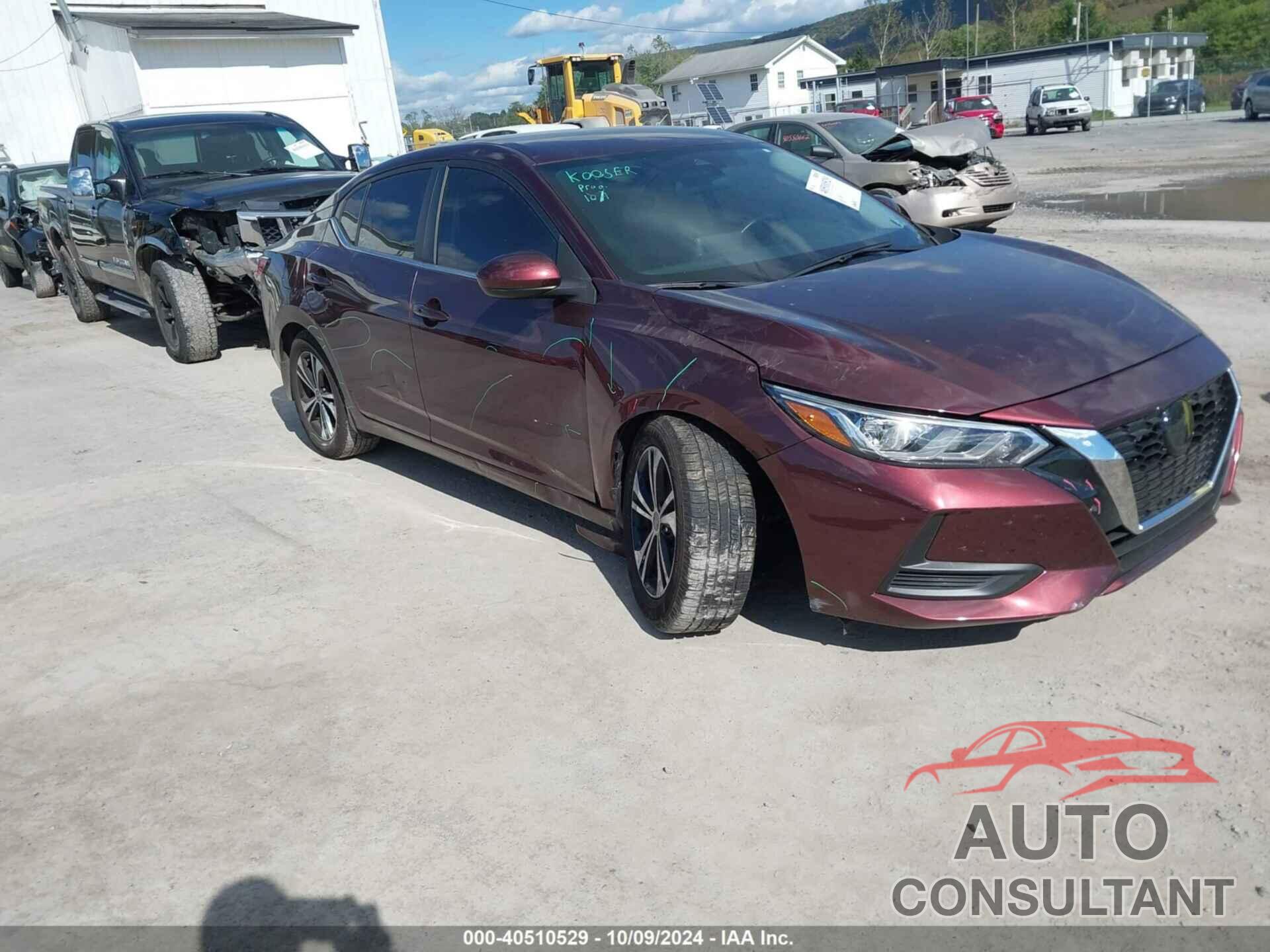 NISSAN SENTRA 2022 - 3N1AB8CV1NY236984