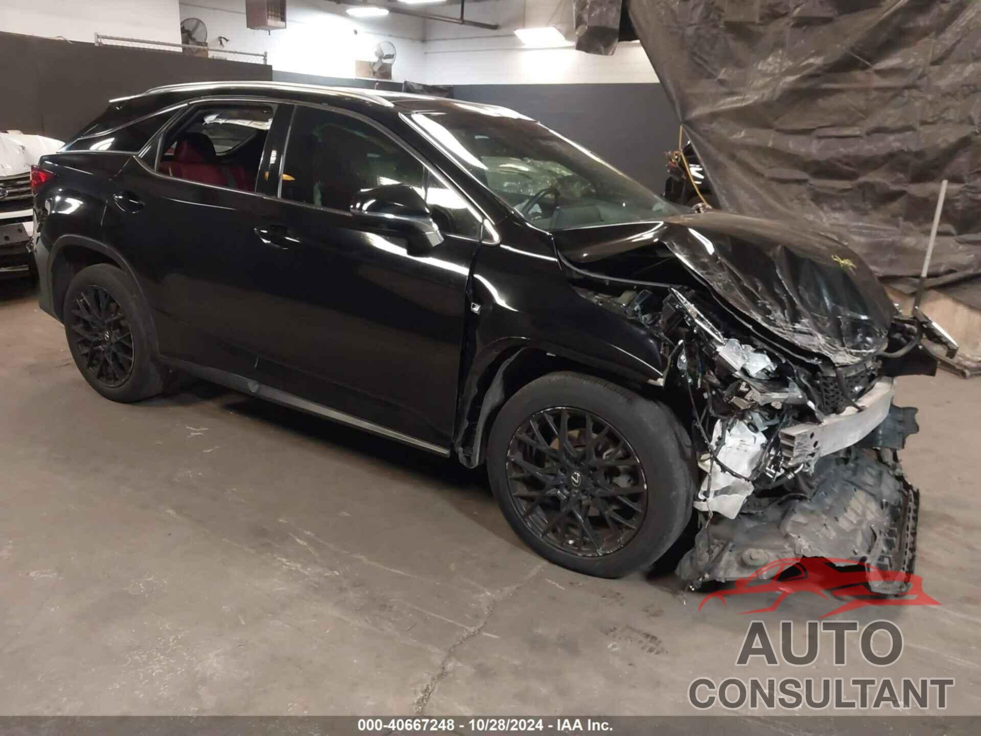 LEXUS RX 350 2019 - 2T2BZMCA9KC174180