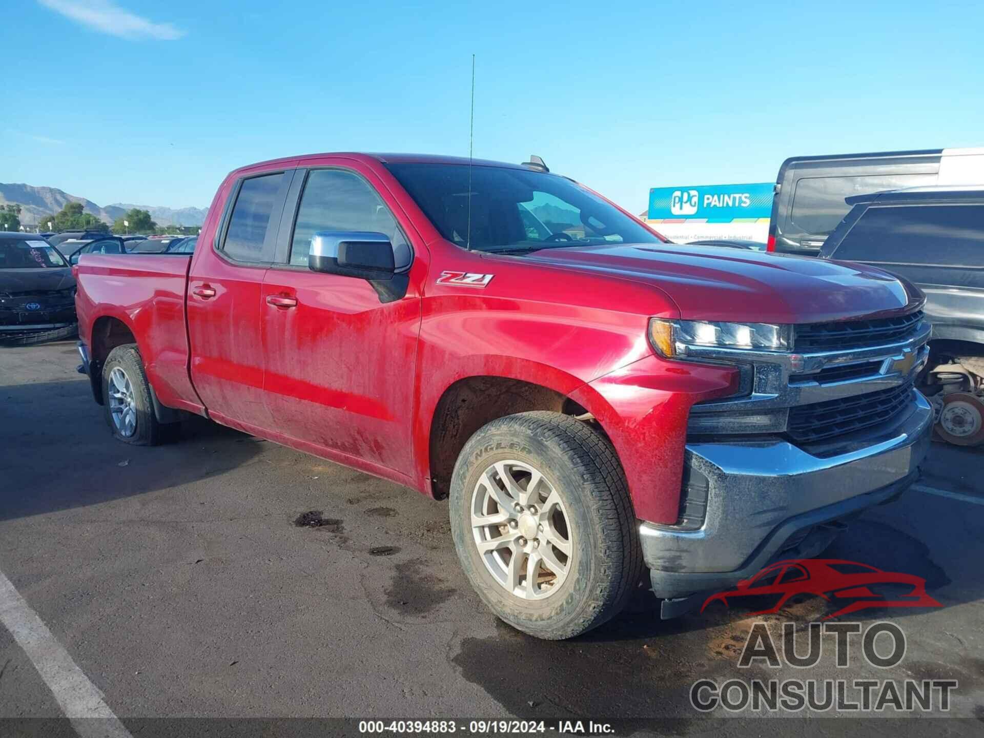 CHEVROLET SILVERADO 1500 2019 - 1GCRYDED5KZ338690