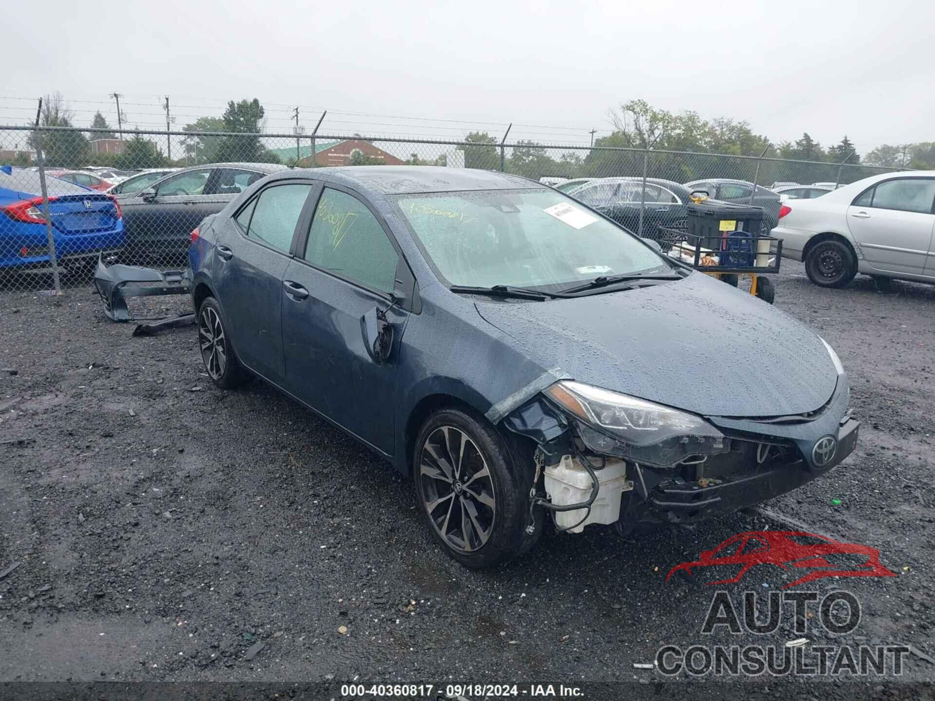 TOYOTA COROLLA 2019 - 2T1BURHE9KC165930