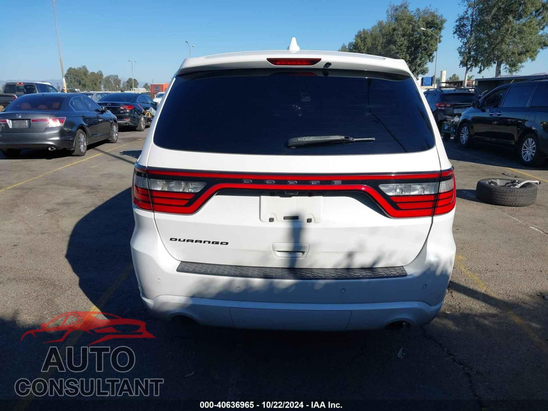 DODGE DURANGO 2018 - 1C4RDHAGXJC407345