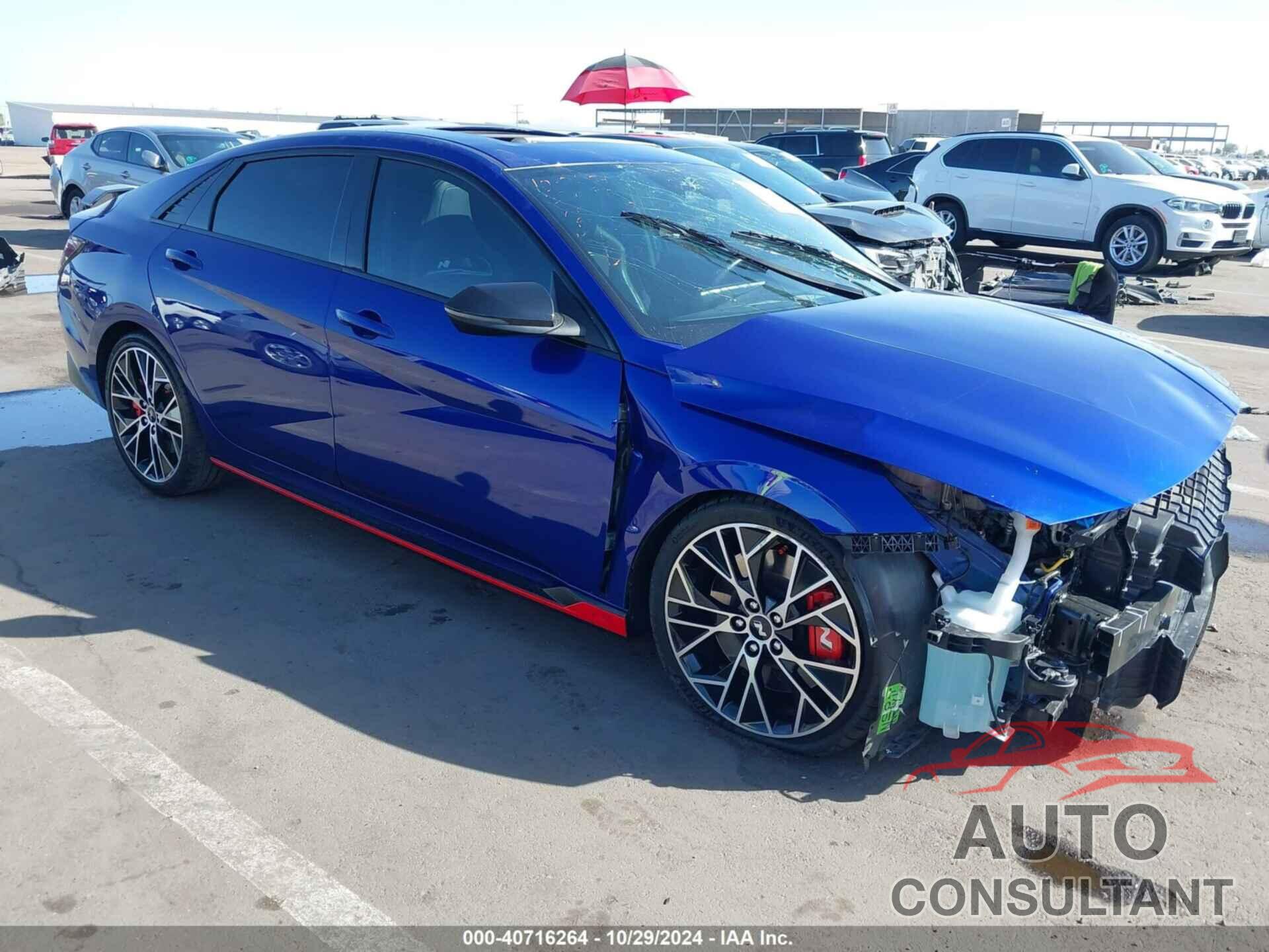 HYUNDAI ELANTRA N 2022 - KMHLW4AK4NU001375