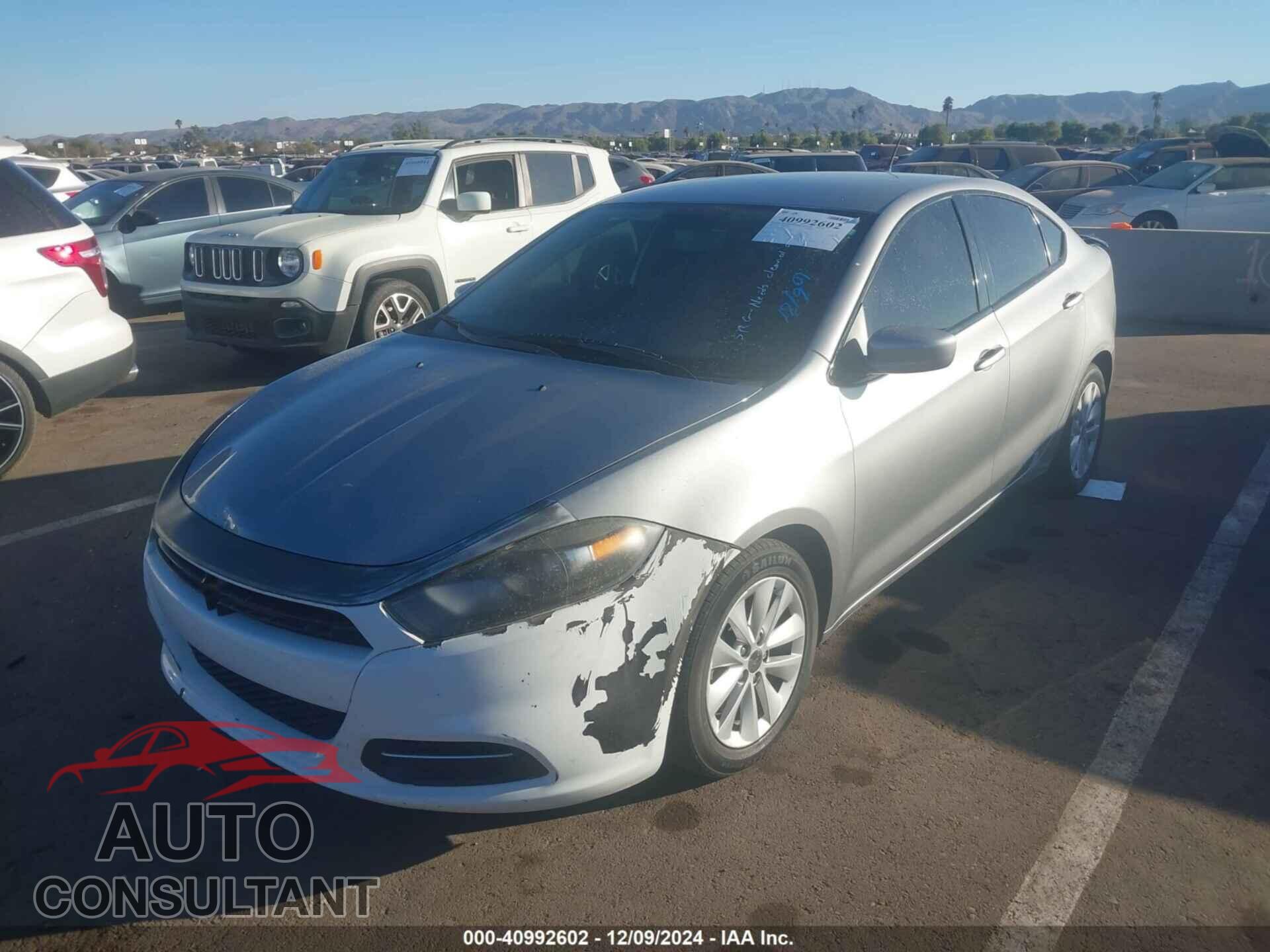 DODGE DART 2014 - 1C3CDFBB3ED854732