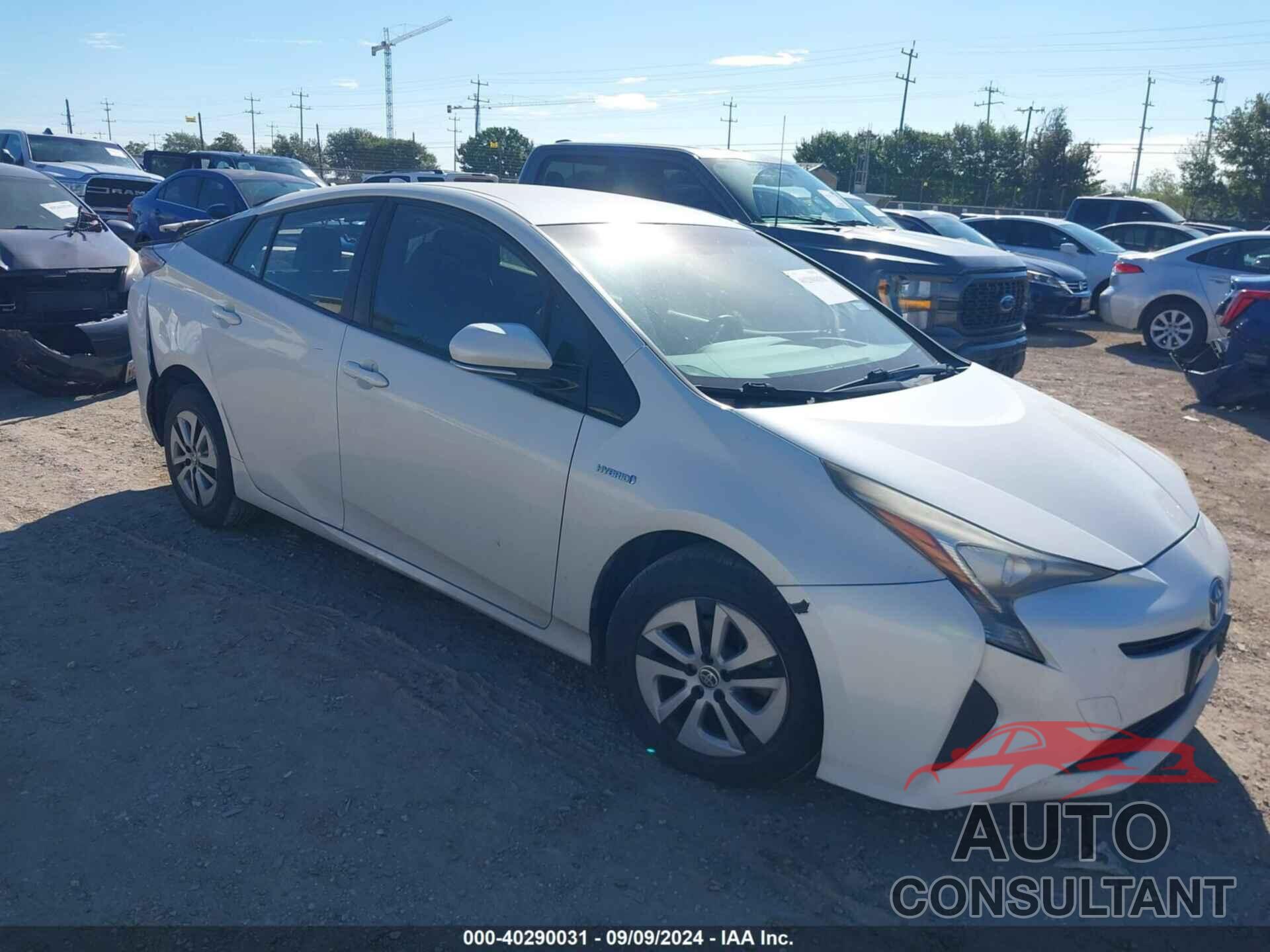 TOYOTA PRIUS 2016 - JTDKARFU2G3002619